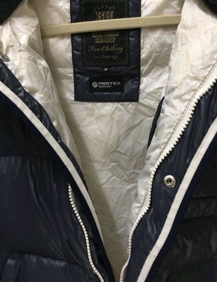 Beams Plus Japanese Beams Hearts Navy Blue Puffer Down Jacket Size US M / EU 48-50 / 2 - 5 Thumbnail
