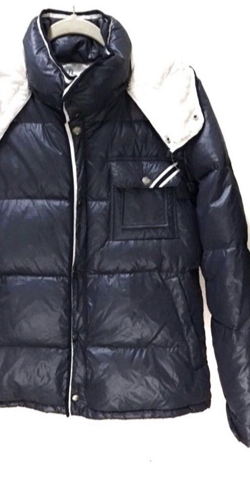 Beams Plus Japanese Beams Hearts Navy Blue Puffer Down Jacket Size US M / EU 48-50 / 2 - 1 Thumbnail