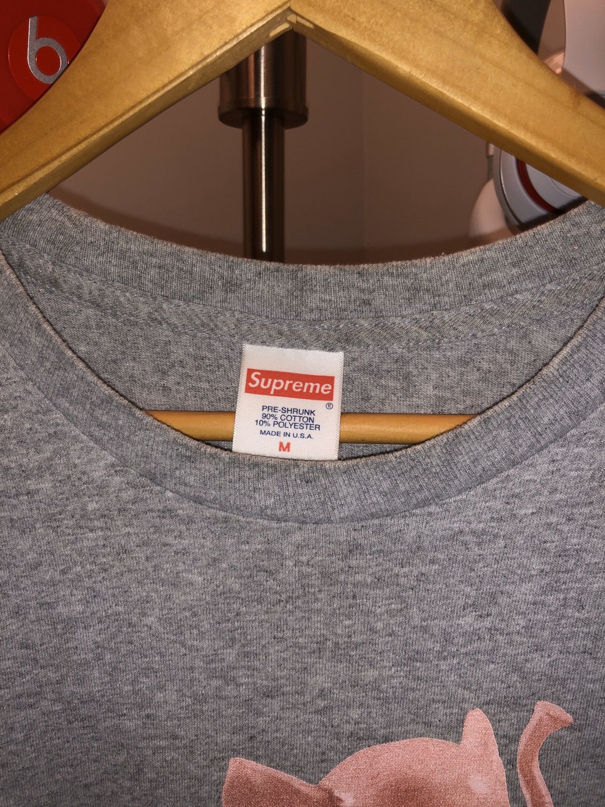 Supreme GRAY SUPREME ELEPHANT TEE Size US M / EU 48-50 / 2 - 7 Thumbnail