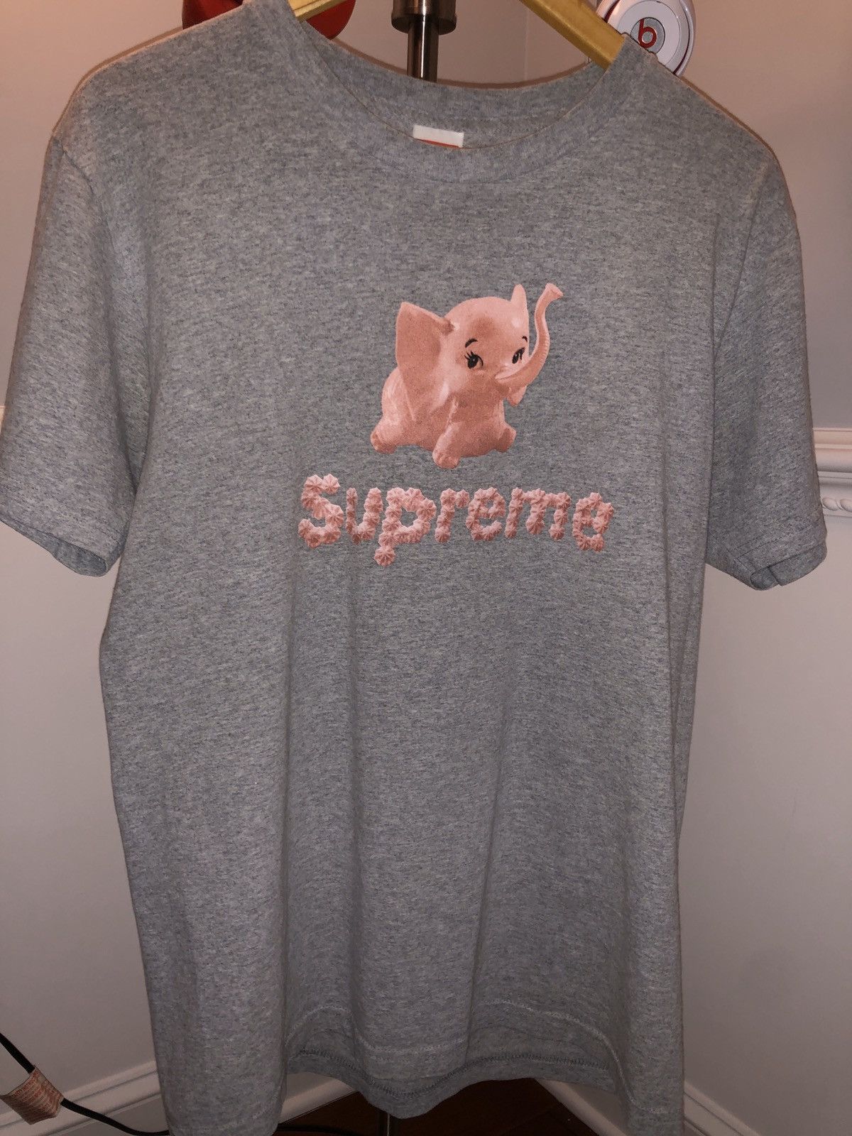 Supreme GRAY SUPREME ELEPHANT TEE Size US M / EU 48-50 / 2 - 4 Thumbnail