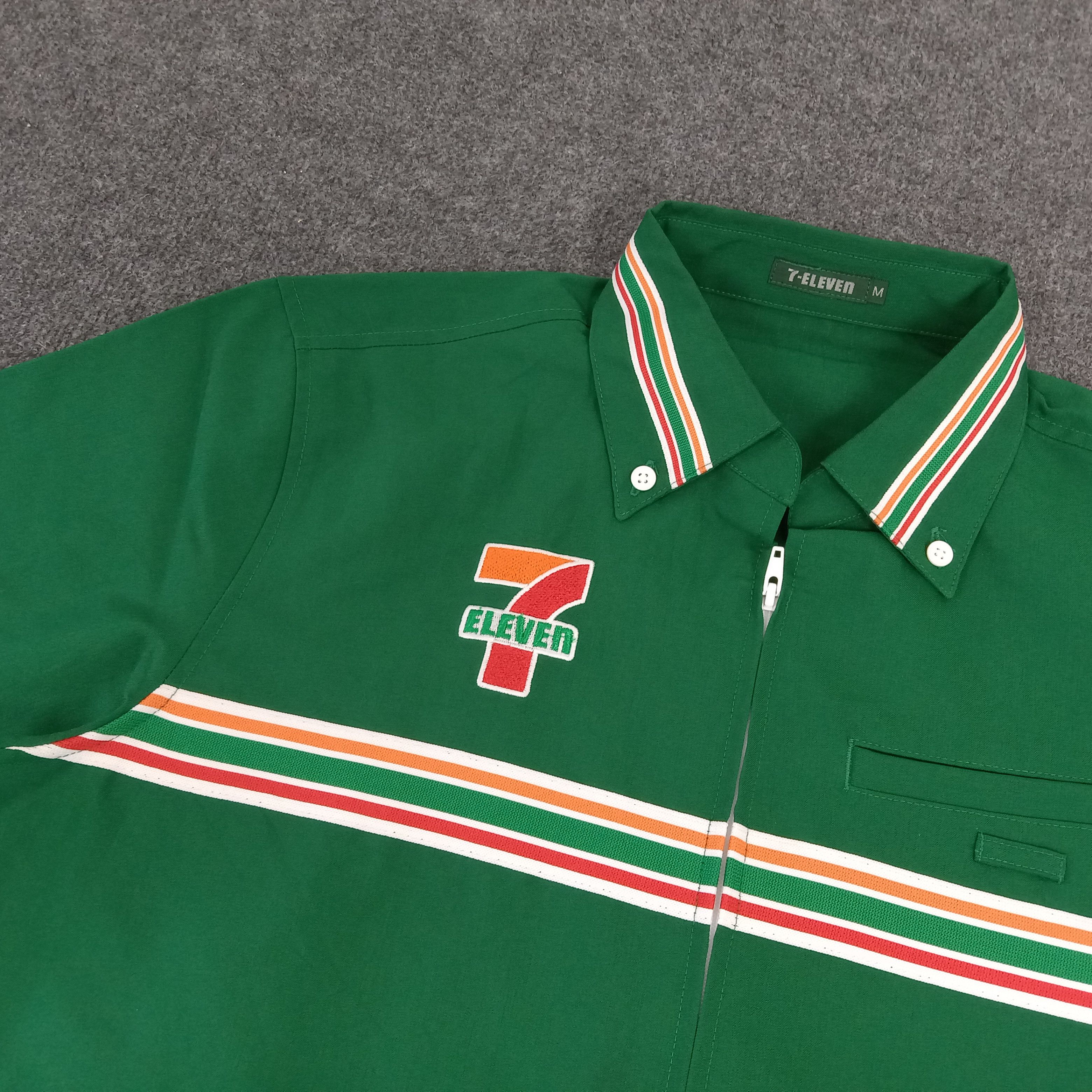 Japanese Brand × Vintage 7 Eleven Japanese Brand Uniform Tshirt Size US M / EU 48-50 / 2 - 2 Thumbnail