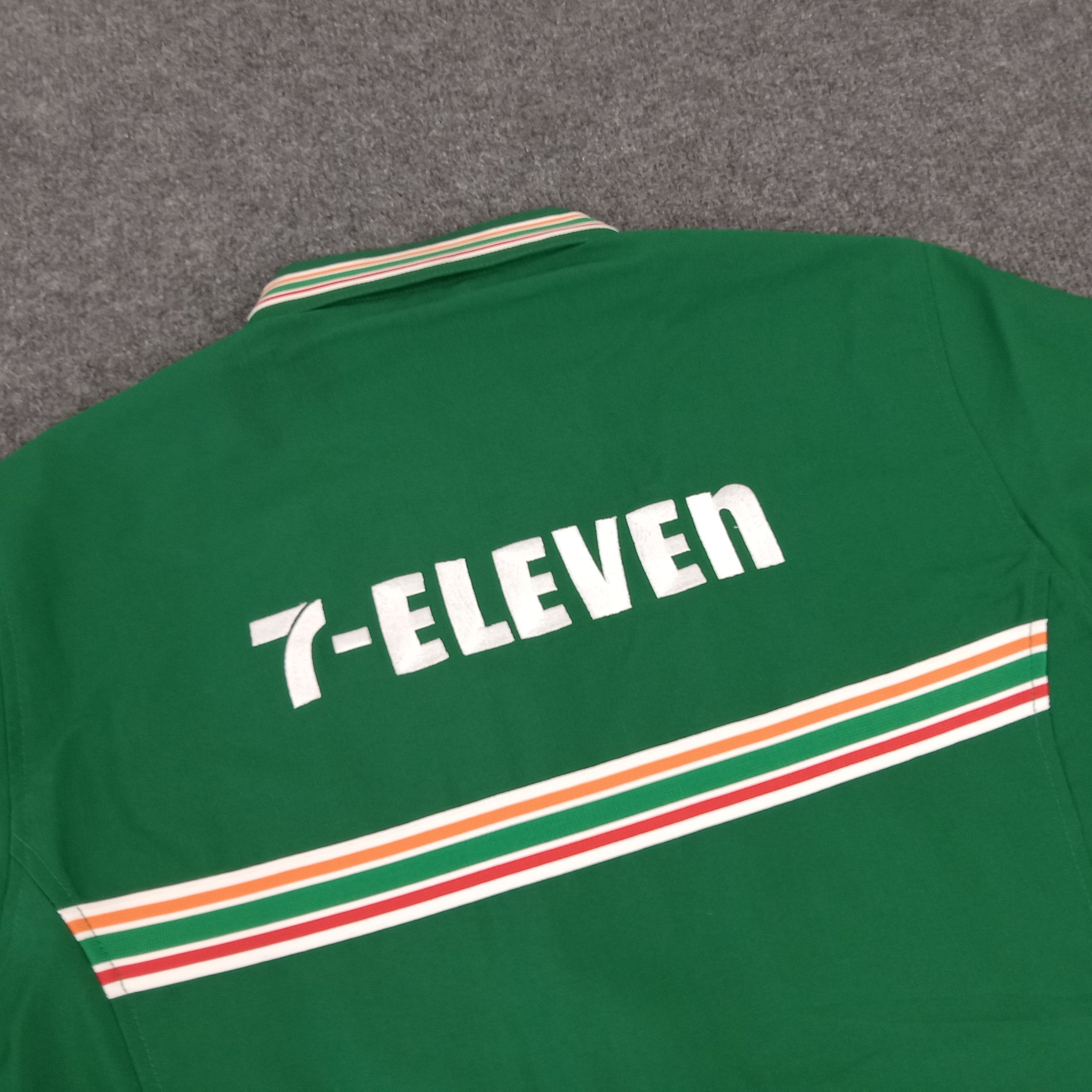 Japanese Brand × Vintage 7 Eleven Japanese Brand Uniform Tshirt Size US M / EU 48-50 / 2 - 4 Thumbnail