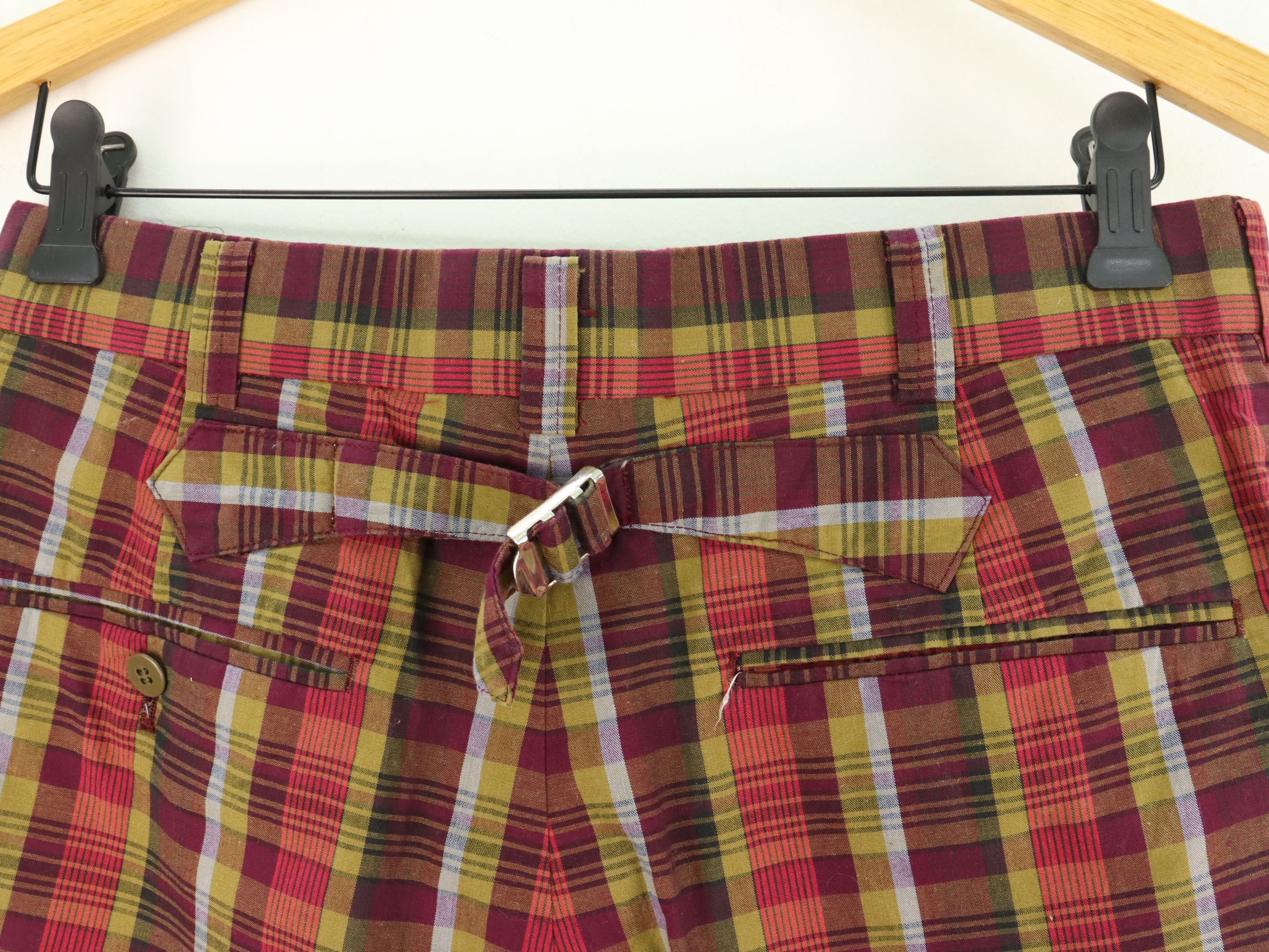 Needles Hoggs Nepenthes Plaid Short Size US 30 / EU 46 - 4 Thumbnail