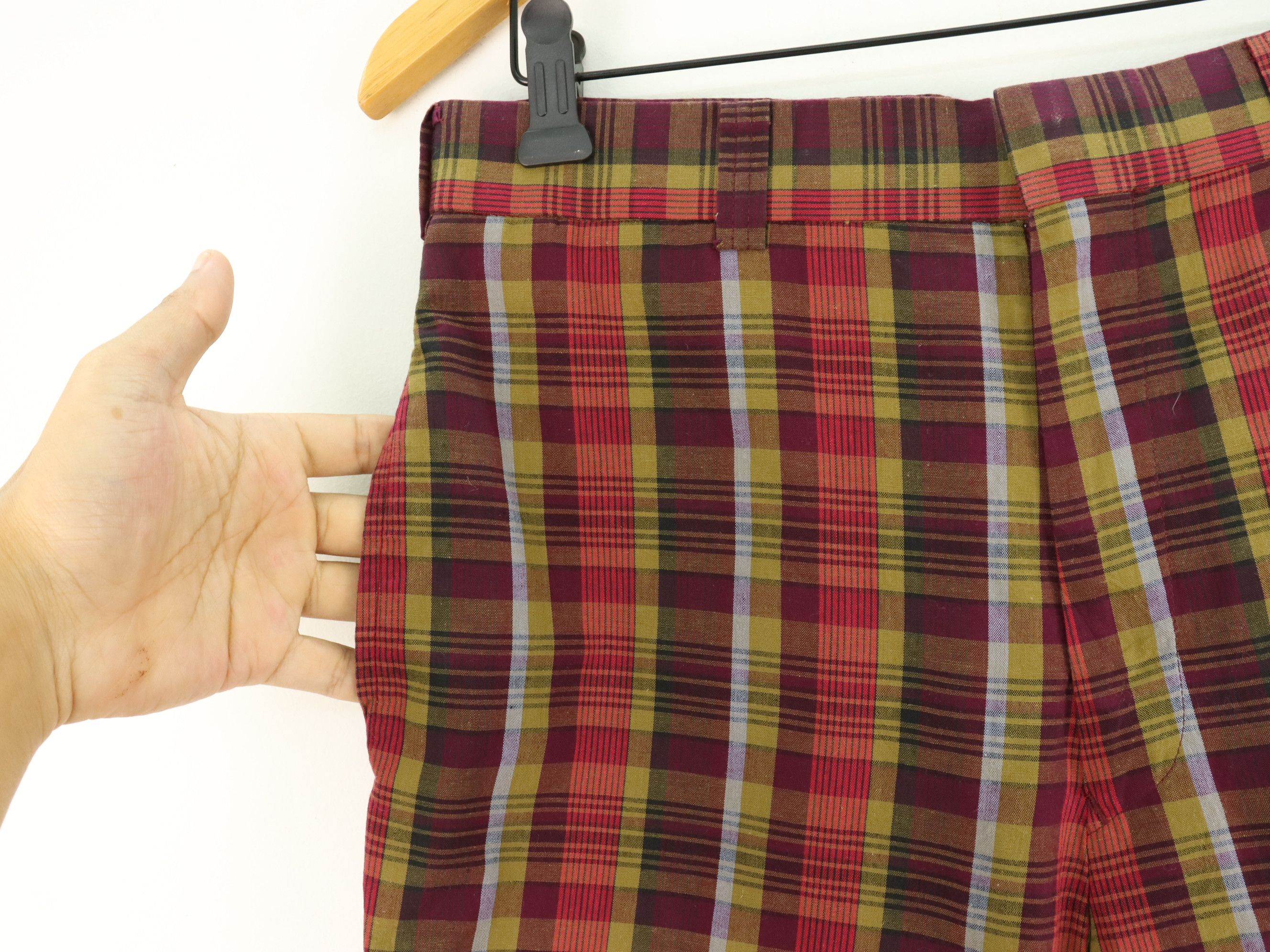 Needles Hoggs Nepenthes Plaid Short Size US 30 / EU 46 - 3 Thumbnail