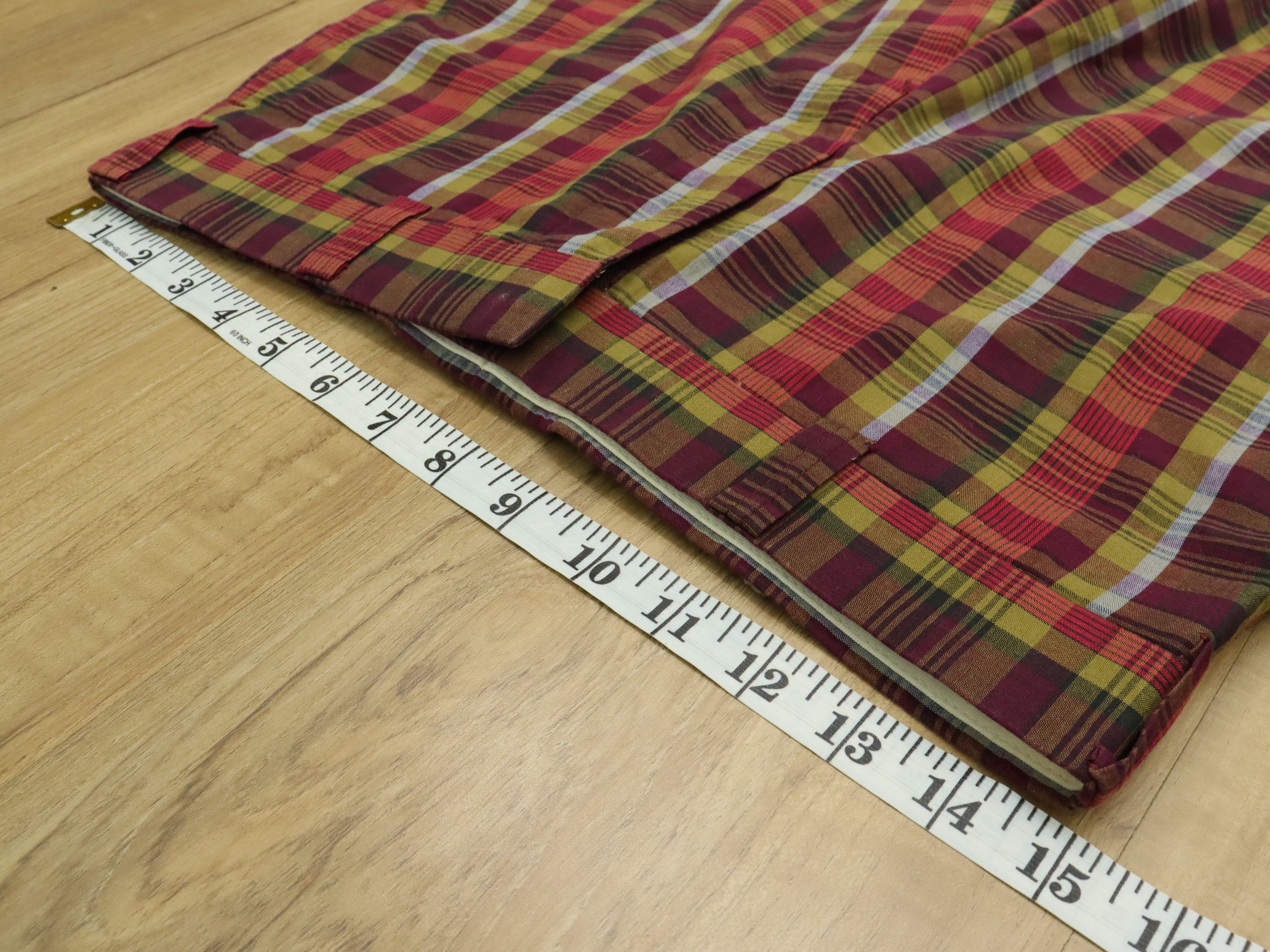 Needles Hoggs Nepenthes Plaid Short Size US 30 / EU 46 - 9 Thumbnail