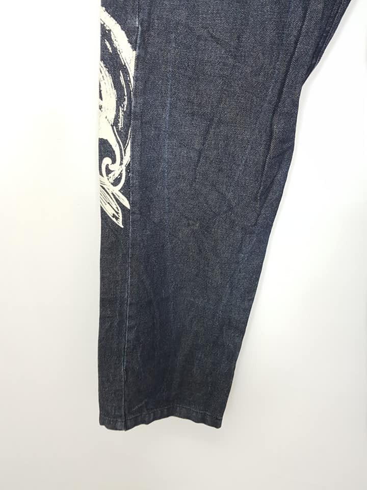 Japanese Brand KOI Printed Pattern Drawstring Style Jogger Pant Size US 33 - 10 Thumbnail