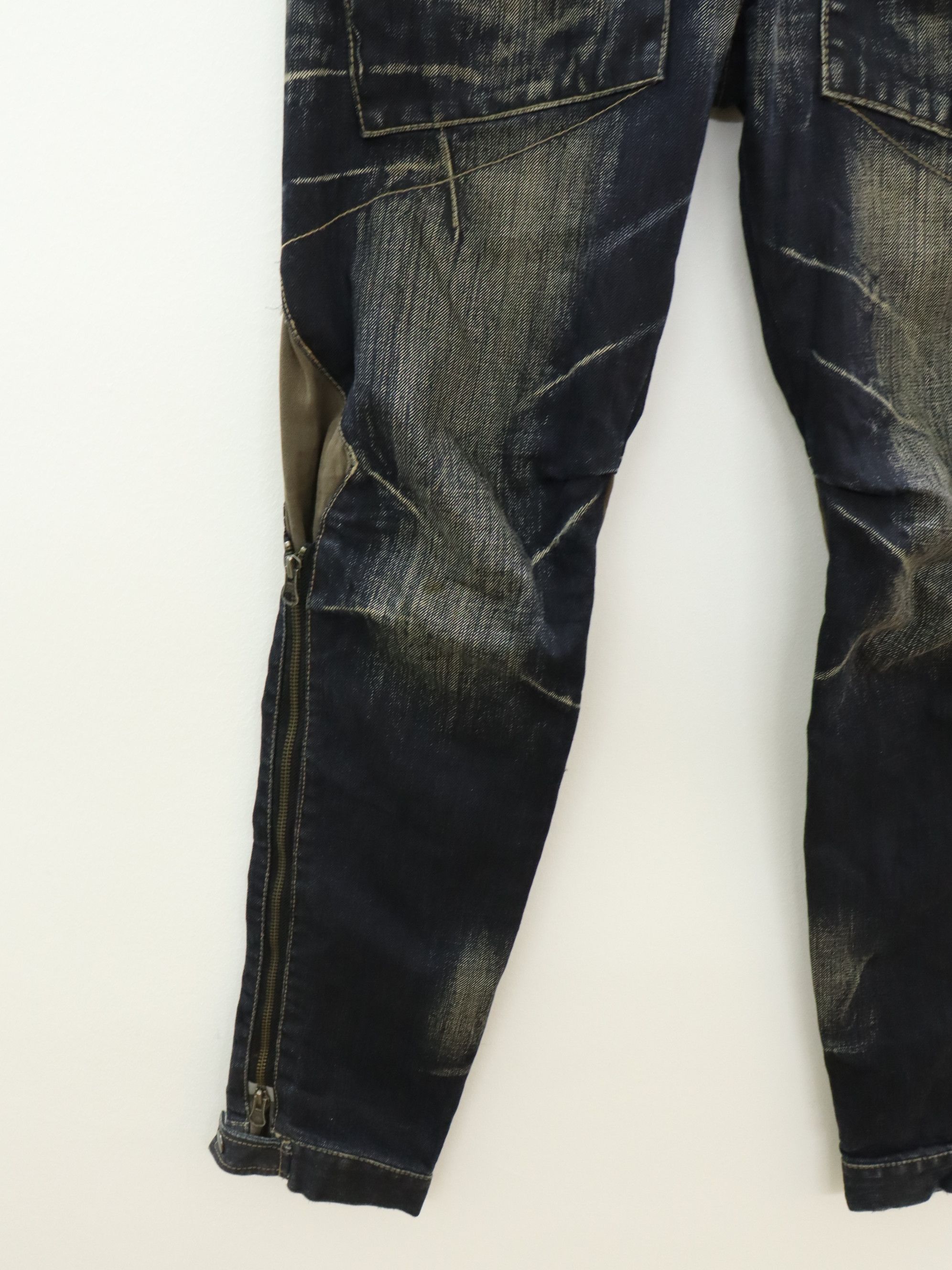 Japanese Brand × PPFM PPFM Zippers Rocker Anarchy Style Jean Pant Size US 32 / EU 48 - 11 Thumbnail