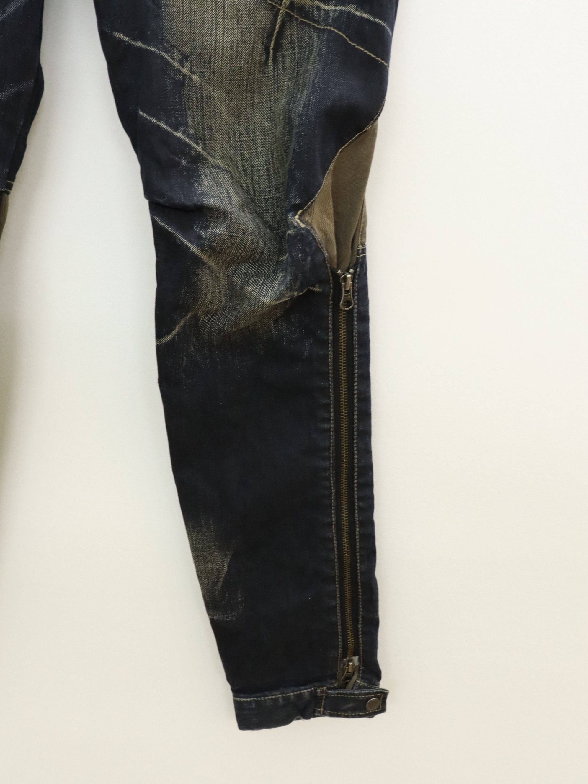 Japanese Brand × PPFM PPFM Zippers Rocker Anarchy Style Jean Pant Size US 32 / EU 48 - 12 Thumbnail