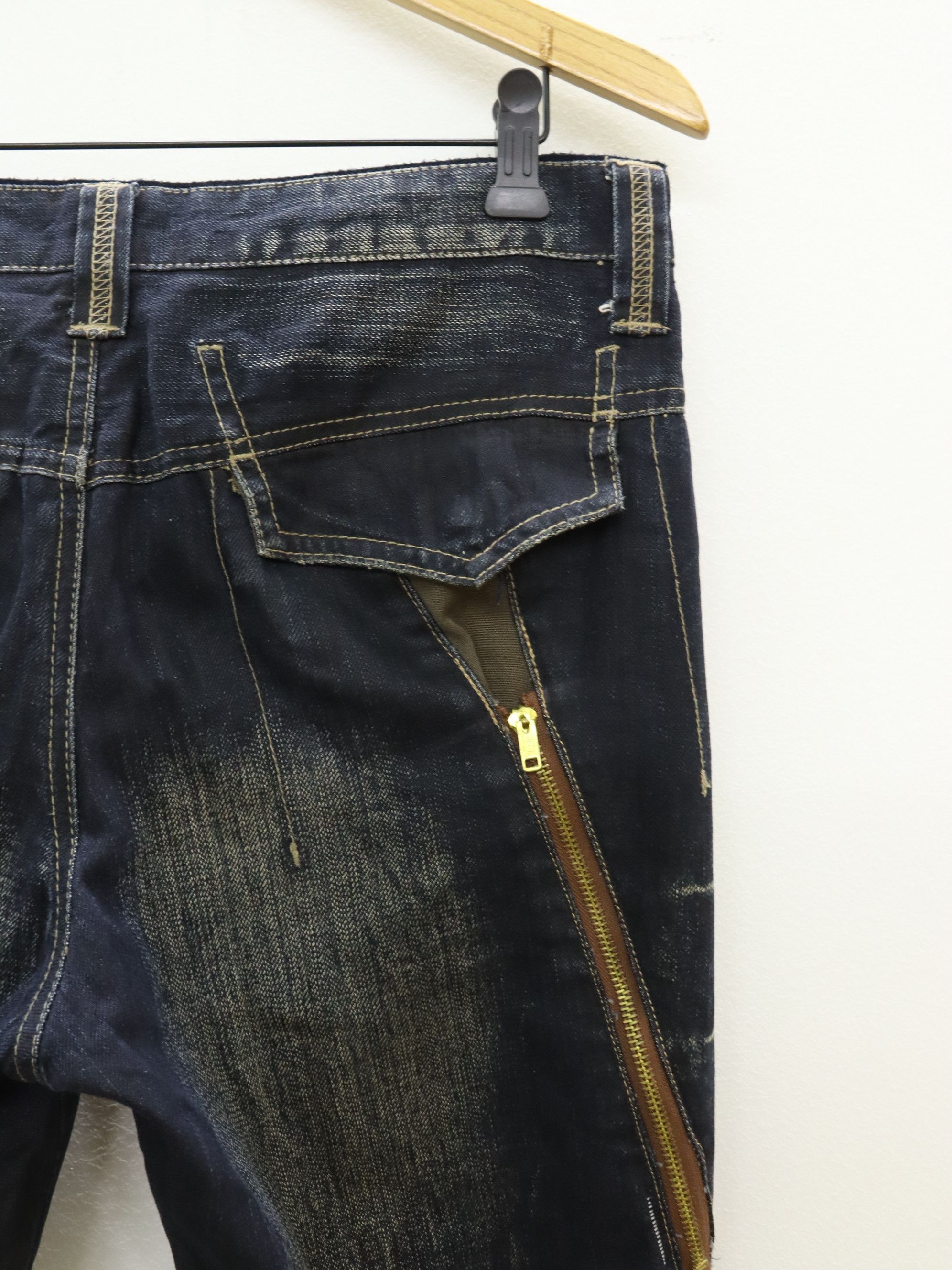 Japanese Brand × PPFM PPFM Zippers Rocker Anarchy Style Jean Pant Size US 32 / EU 48 - 10 Thumbnail