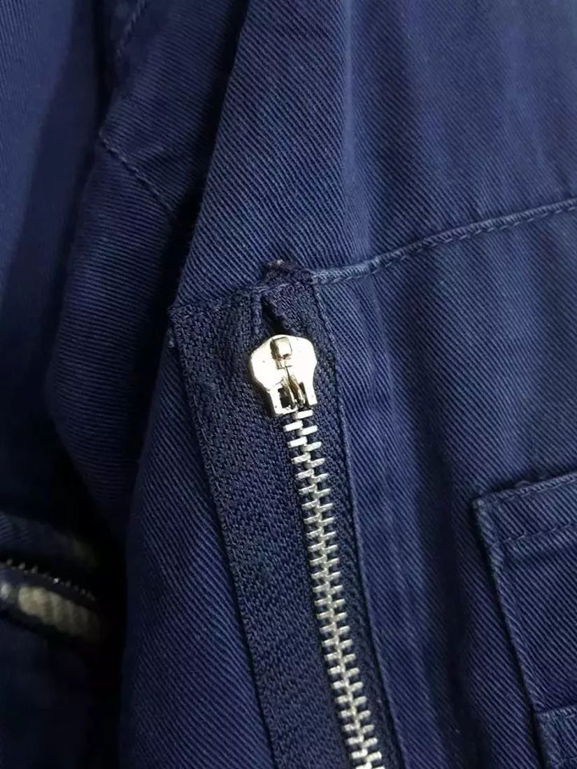 Japanese Brand MA -1 Padded Navy Jacket Size US M / EU 48-50 / 2 - 18 Thumbnail