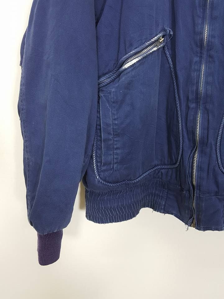 Japanese Brand MA -1 Padded Navy Jacket Size US M / EU 48-50 / 2 - 9 Thumbnail
