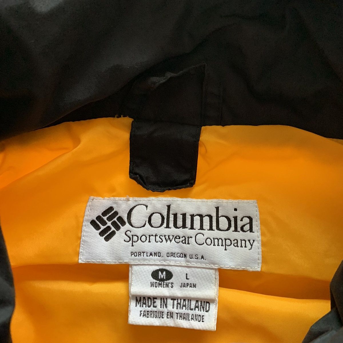 Columbia × Vintage Vintage 90s Columbia Outdoors Yellow Zip Up Jacket Rare Size M / US 6-8 / IT 42-44 - 3 Thumbnail