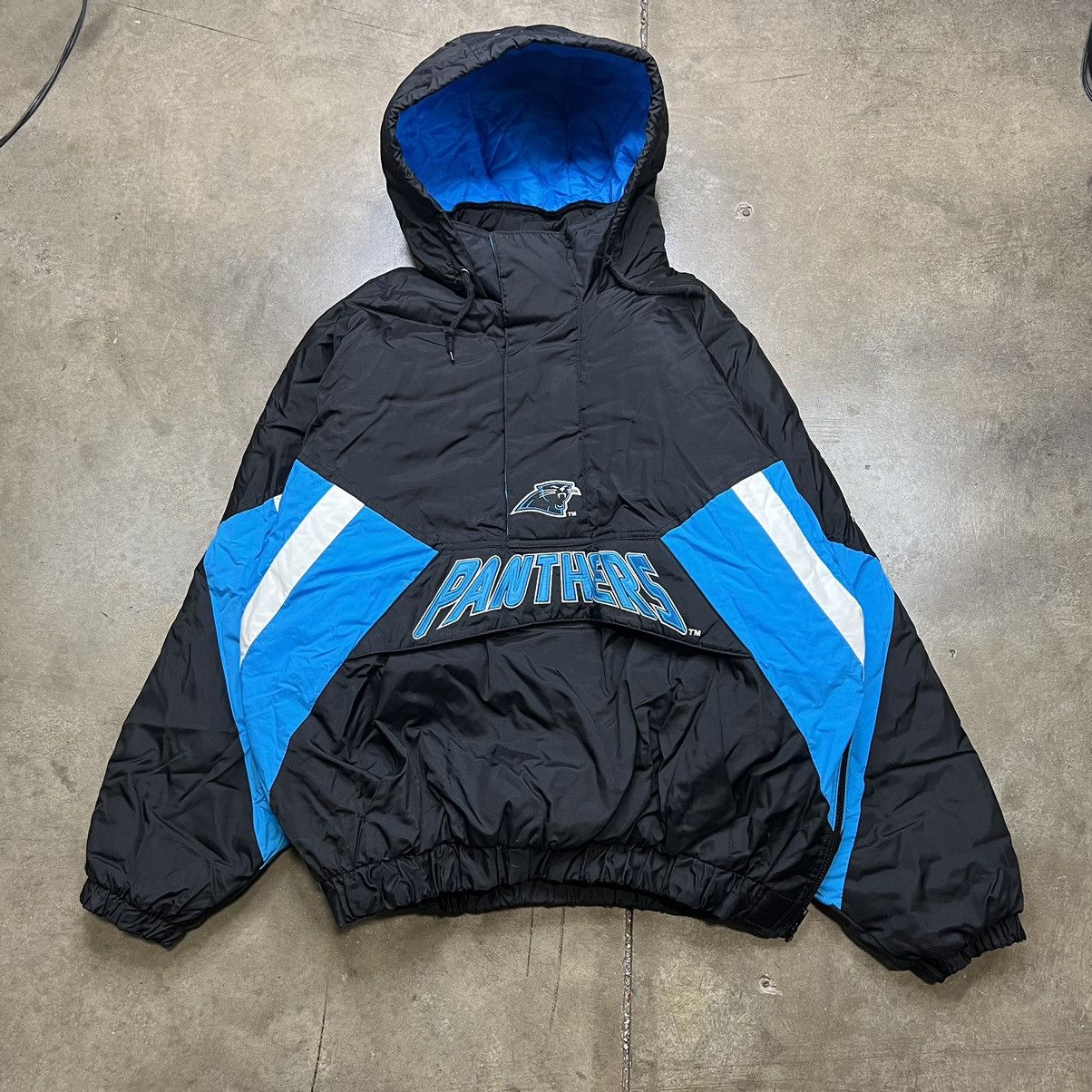 Vintage 90's Reebok NFL Carolina Panthers Pro Line Coat