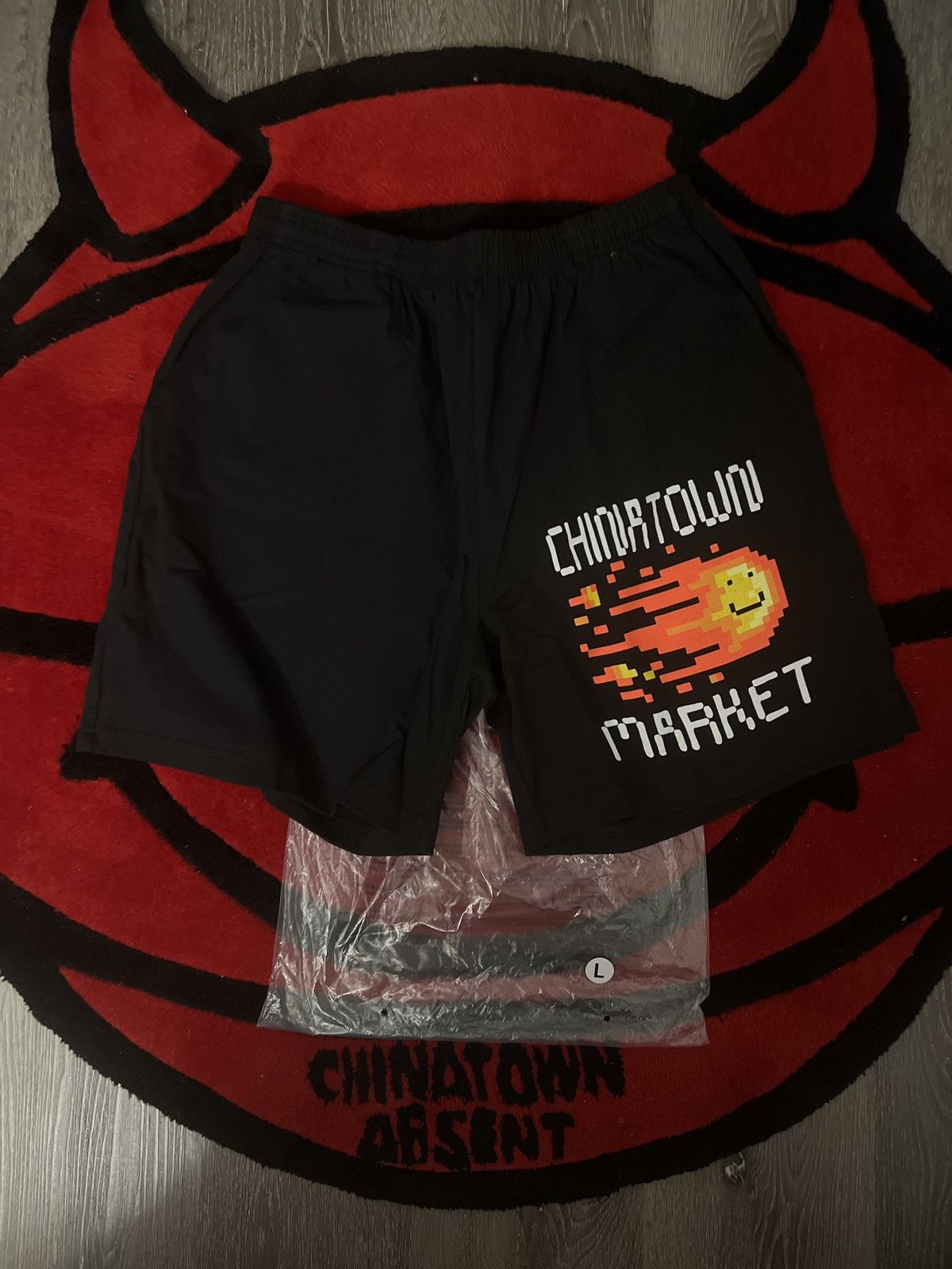 Market Chinatown Market Fireball cotton basketball shorts Size US 34 / EU 50 - 1 Thumbnail
