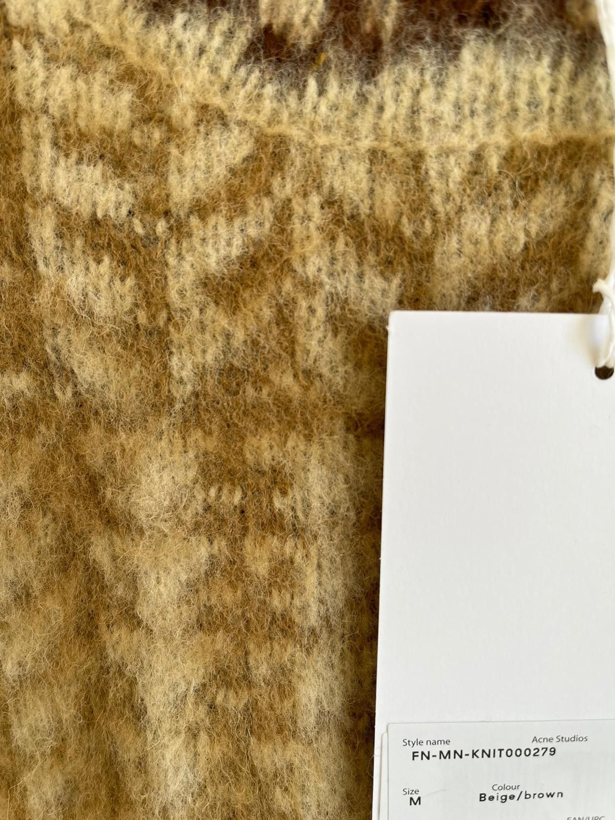 Acne Studios FN-MN-KNIT000279 in Beige Size US M / EU 48-50 / 2 - 9 Thumbnail