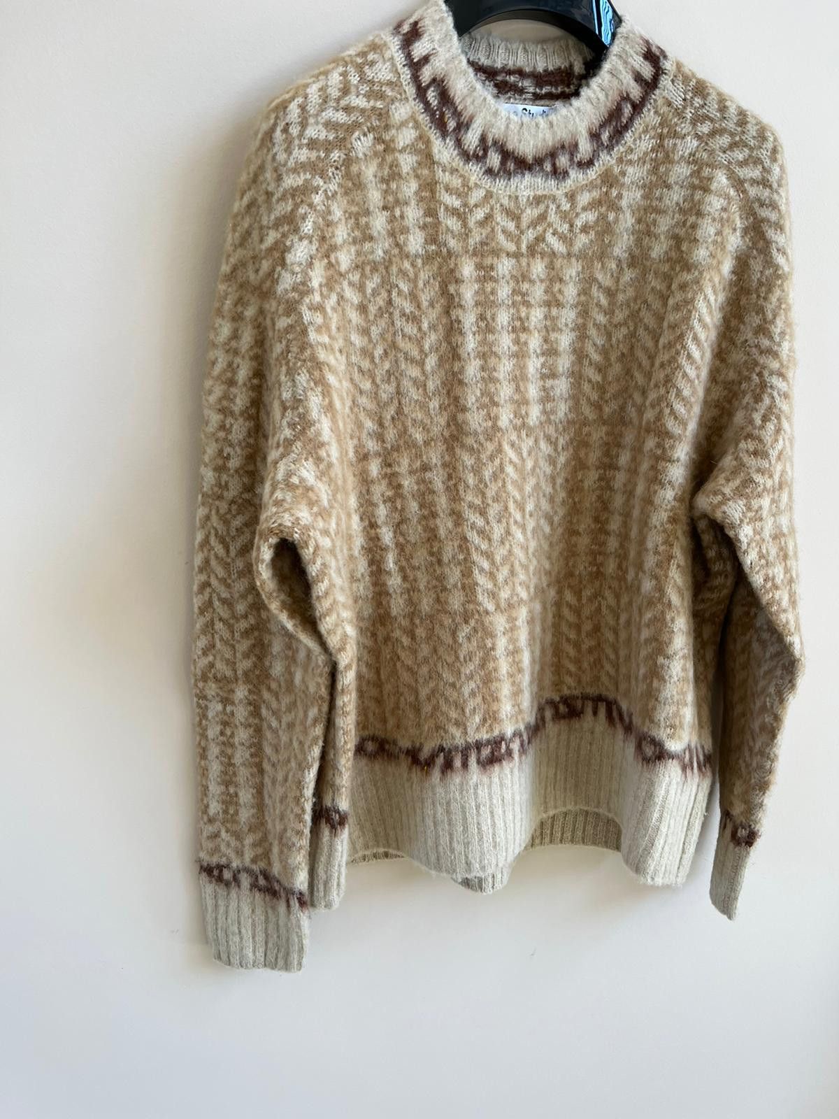 Acne Studios FN-MN-KNIT000279 in Beige Size US M / EU 48-50 / 2 - 4 Thumbnail