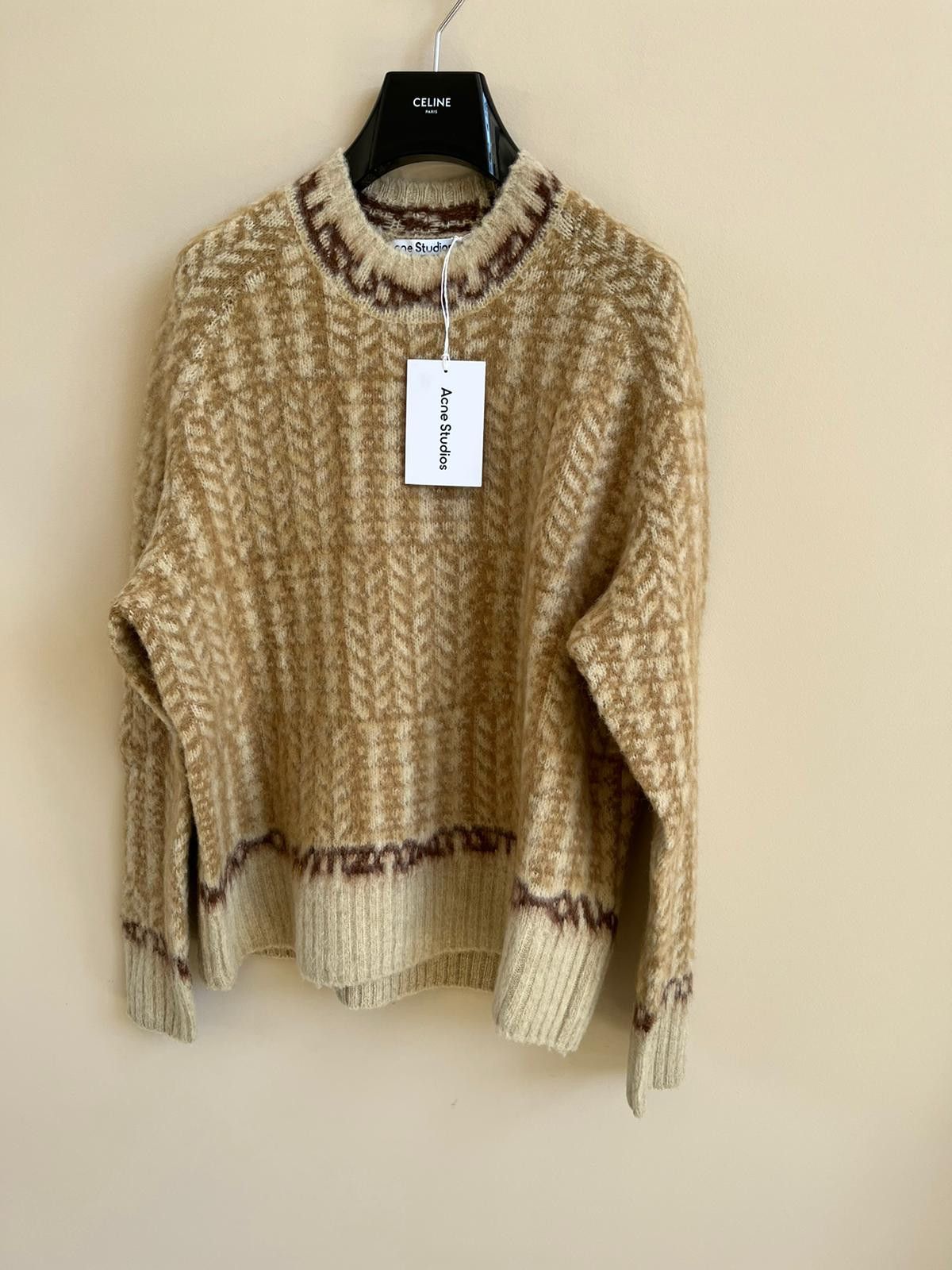 Acne Studios FN-MN-KNIT000279 in Beige Size US M / EU 48-50 / 2 - 11 Thumbnail