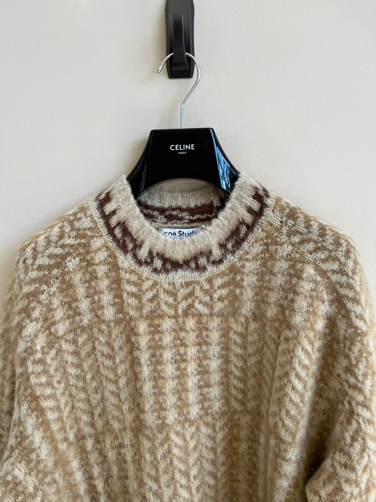 Acne Studios FN-MN-KNIT000279 in Beige Size US M / EU 48-50 / 2 - 8 Thumbnail