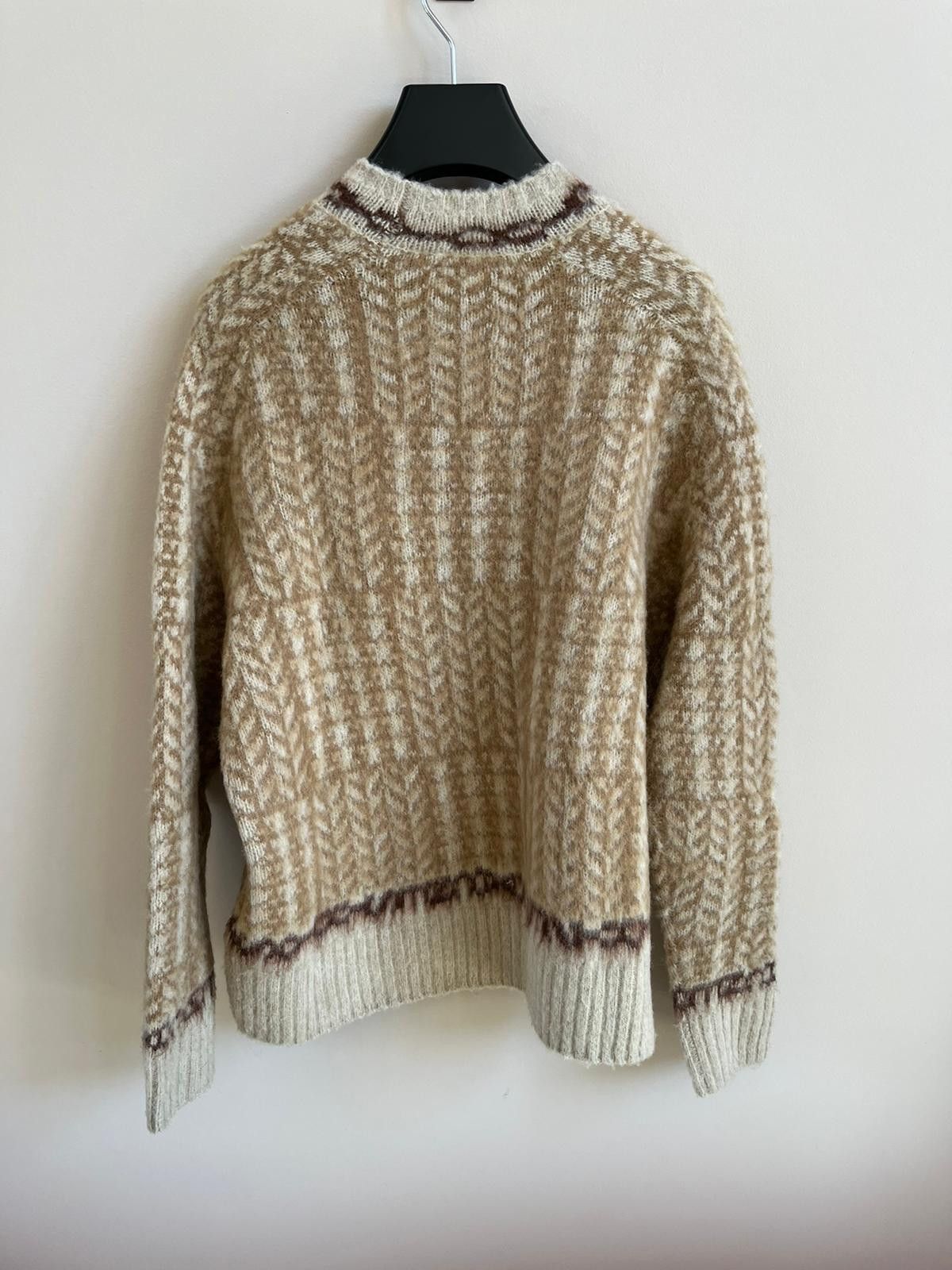 Acne Studios FN-MN-KNIT000279 in Beige Size US M / EU 48-50 / 2 - 14 Thumbnail