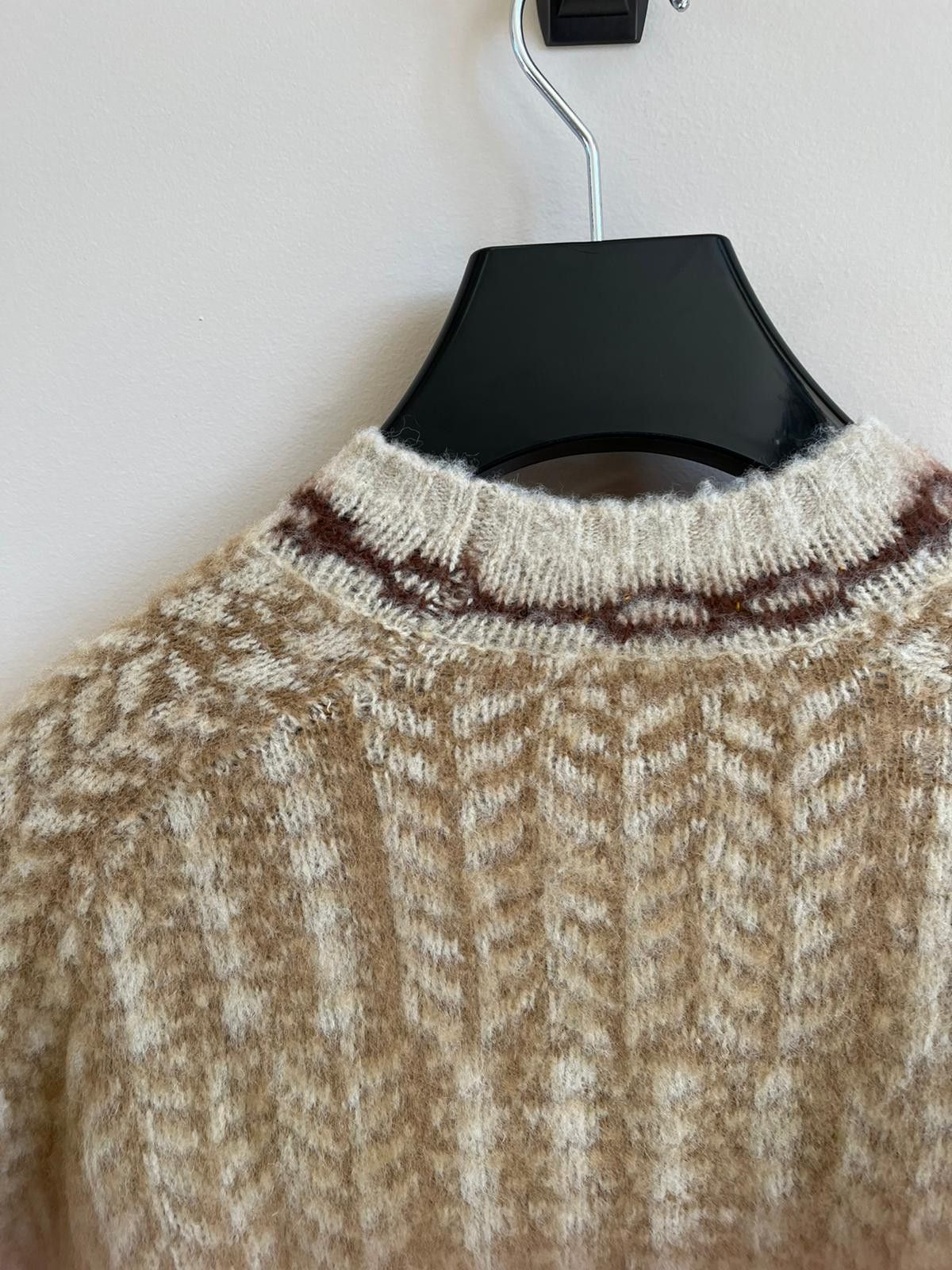Acne Studios FN-MN-KNIT000279 in Beige Size US M / EU 48-50 / 2 - 16 Thumbnail