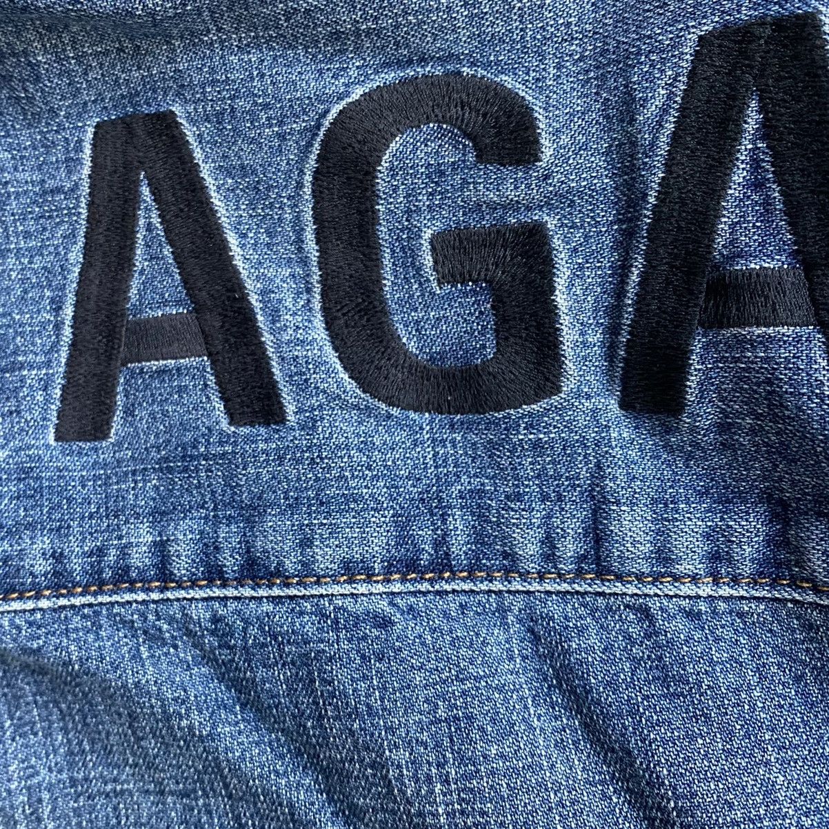 Balenciaga 2019 Back Logo Embroidered Oversize Denim Shirt Size US M / EU 48-50 / 2 - 5 Thumbnail