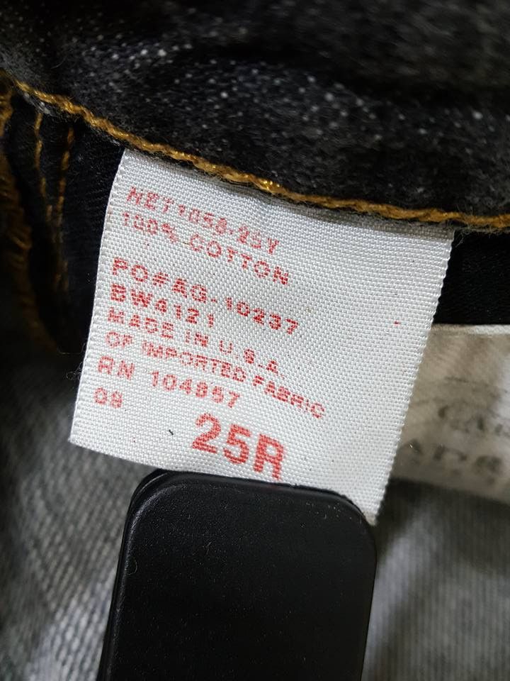 AG Adriano Goldschmied AG Designer slim Straight Leg Distressed Denim Jeans Pants Size US 28 / EU 44 - 18 Thumbnail