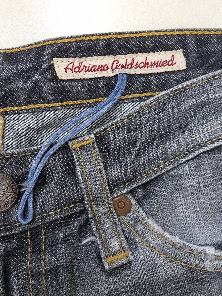 AG Adriano Goldschmied AG Designer slim Straight Leg Distressed Denim Jeans Pants Size US 28 / EU 44 - 9 Thumbnail