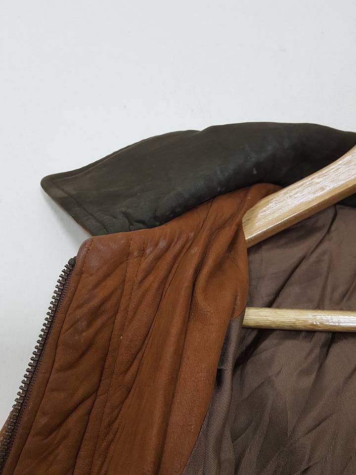 Golden Bear Golden Bear Thinsulate Thermal Insulation Leather Jacket Size US M / EU 48-50 / 2 - 14 Thumbnail