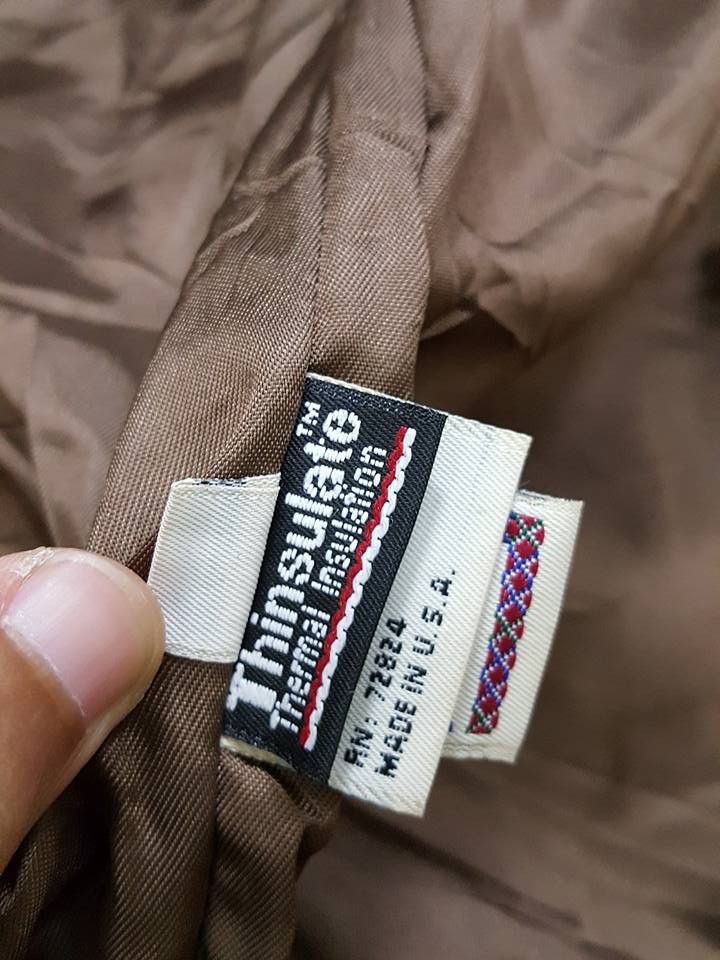 Golden Bear Golden Bear Thinsulate Thermal Insulation Leather Jacket Size US M / EU 48-50 / 2 - 7 Thumbnail