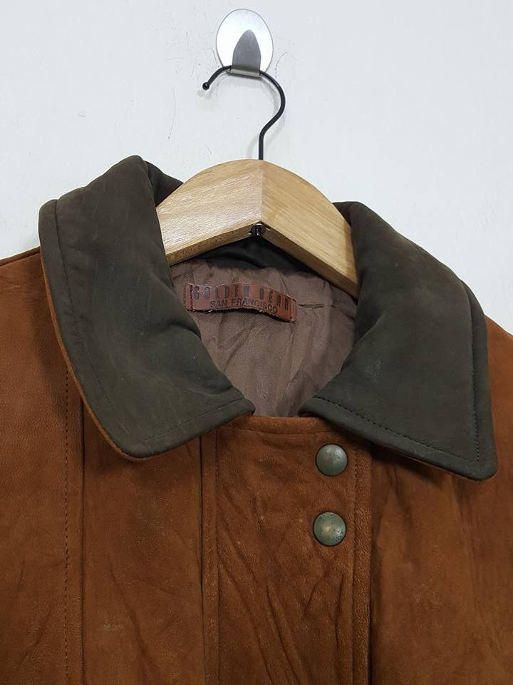 Golden Bear Golden Bear Thinsulate Thermal Insulation Leather Jacket Size US M / EU 48-50 / 2 - 5 Thumbnail