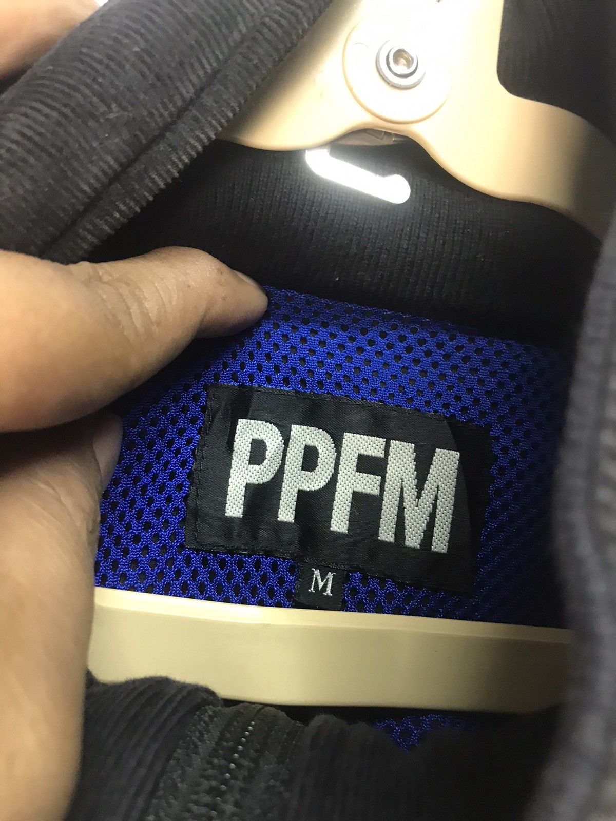 Designer × PPFM Genius spellout zipper sweater by PPFM Size US M / EU 48-50 / 2 - 5 Thumbnail