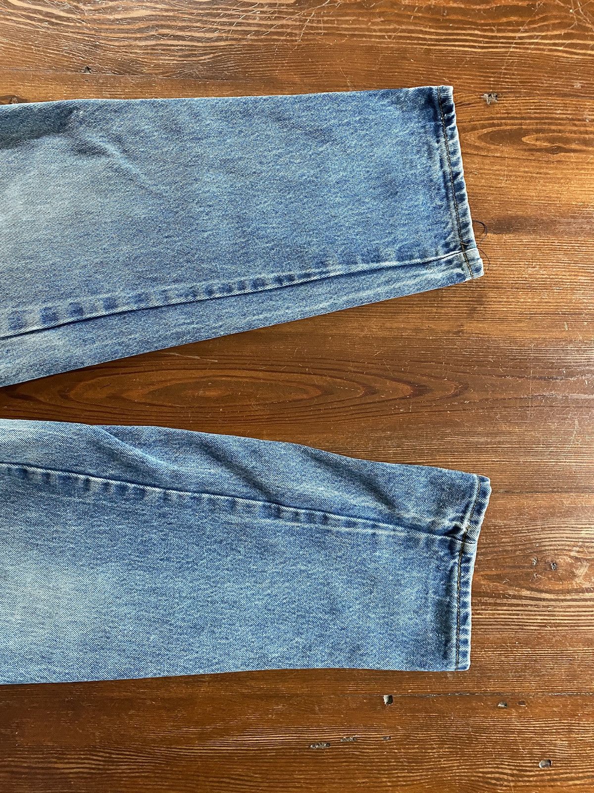Marithe + Francois Girbaud Vintage 80’s Marithe Francois Girbaud Stonewash Jeans 29x30 Size 29" - 2 Thumbnail