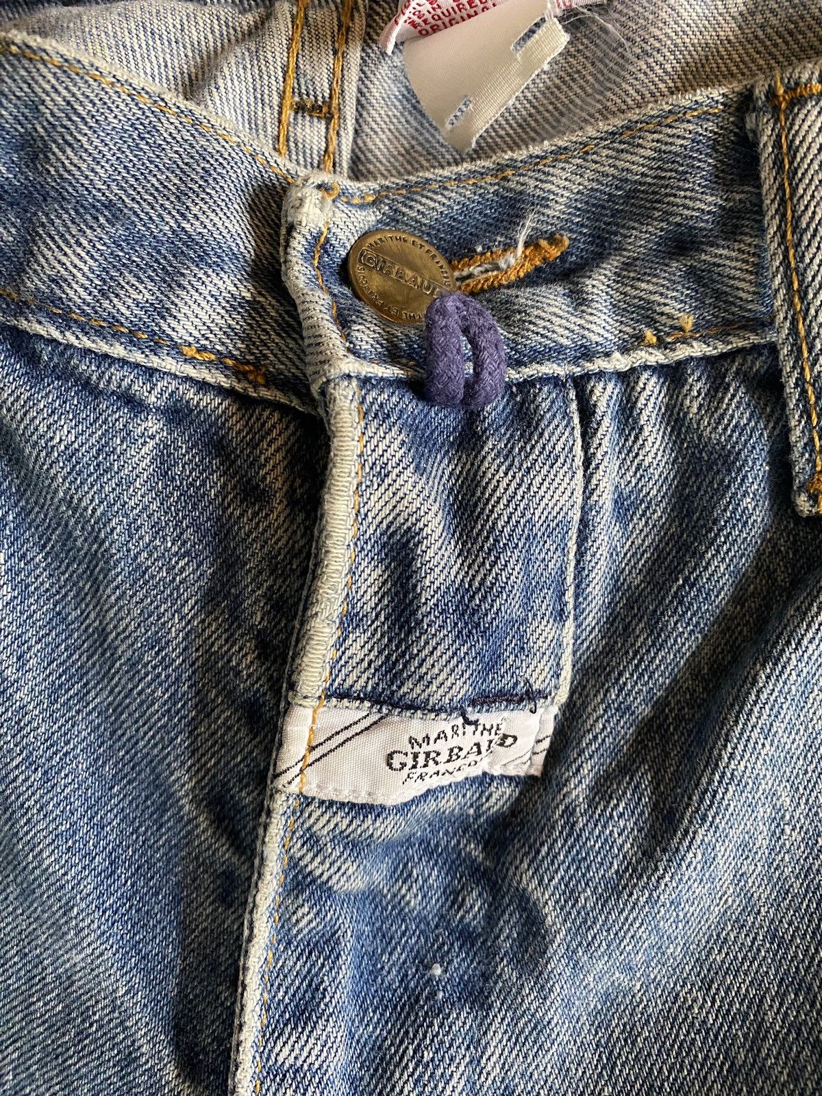 Marithe + Francois Girbaud Vintage 80’s Marithe Francois Girbaud Stonewash Jeans 29x30 Size 29" - 9 Thumbnail