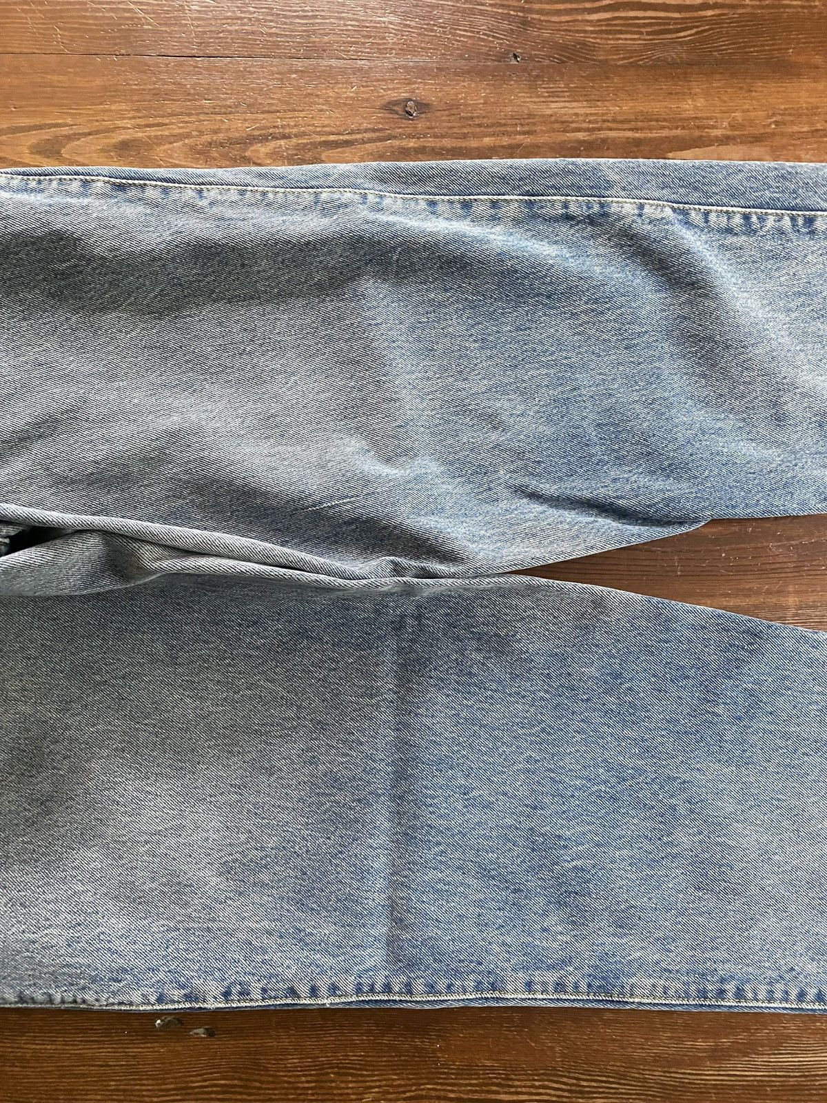 Marithe + Francois Girbaud Vintage 80’s Marithe Francois Girbaud Stonewash Jeans 29x30 Size 29" - 19 Thumbnail