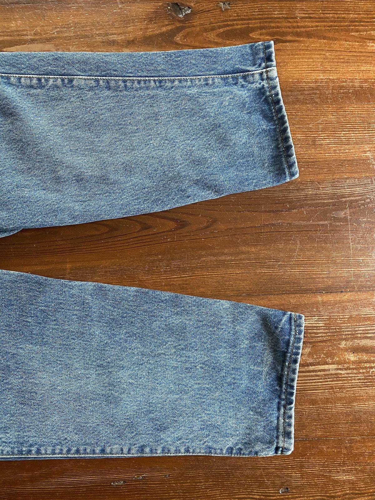 Marithe + Francois Girbaud Vintage 80’s Marithe Francois Girbaud Stonewash Jeans 29x30 Size 29" - 18 Thumbnail
