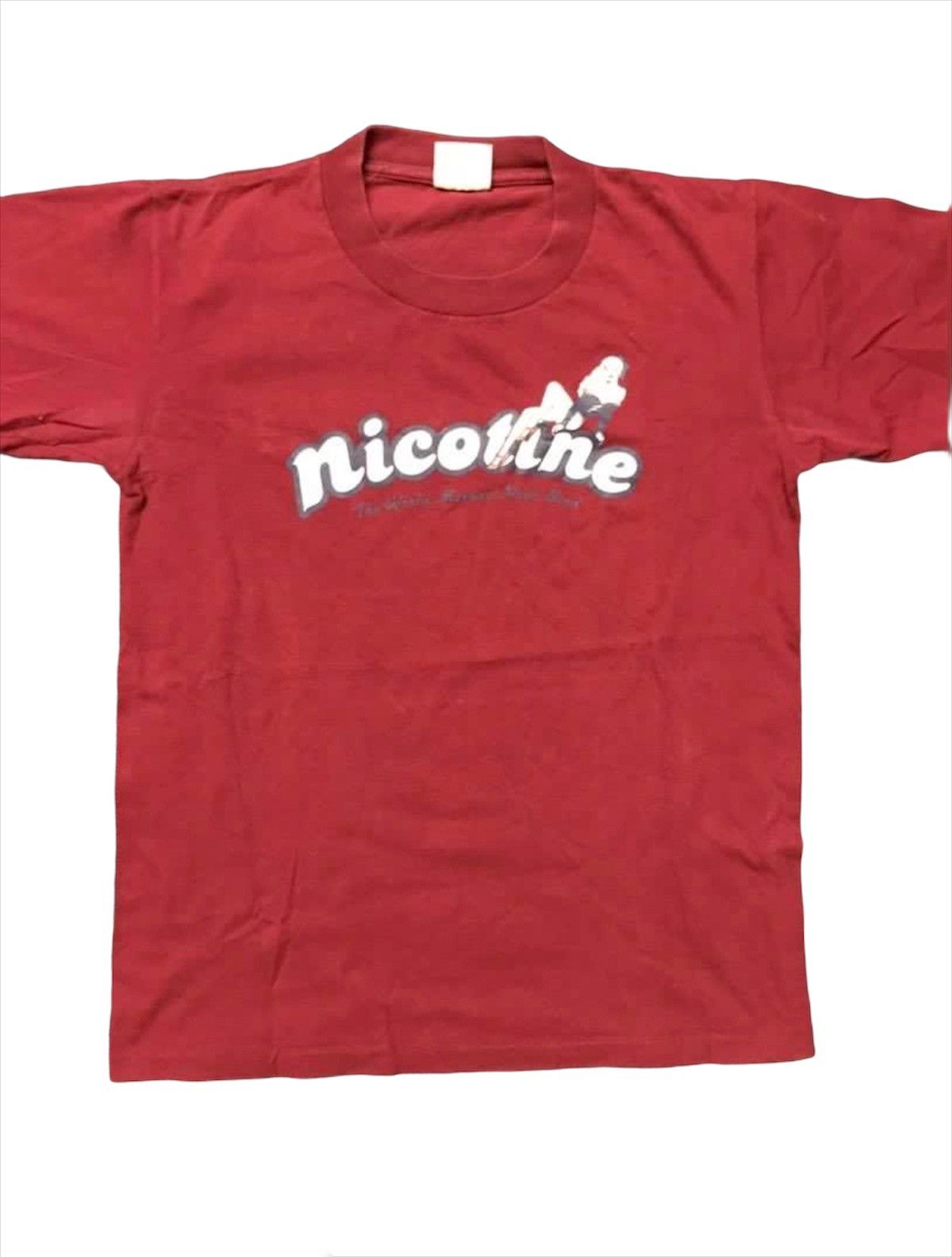 Band Tees × Vintage Vintage Single Stitch Nicotine Hardcore Punk Band Tshirt Size US S / EU 44-46 / 1 - 1 Thumbnail