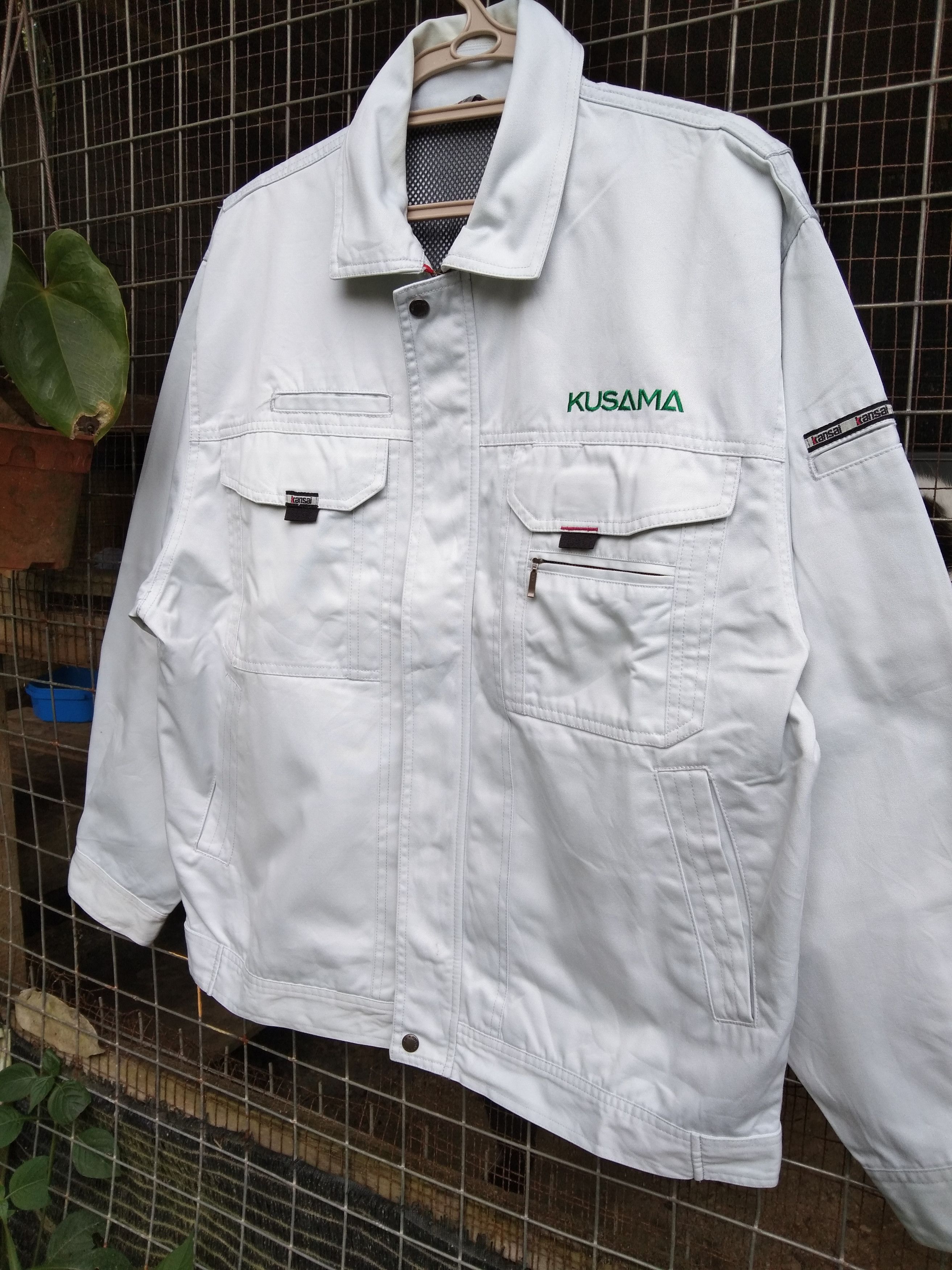 Japanese Brand KANSAI WORKING UNIFORM JACKET Size US L / EU 52-54 / 3 - 2 Thumbnail