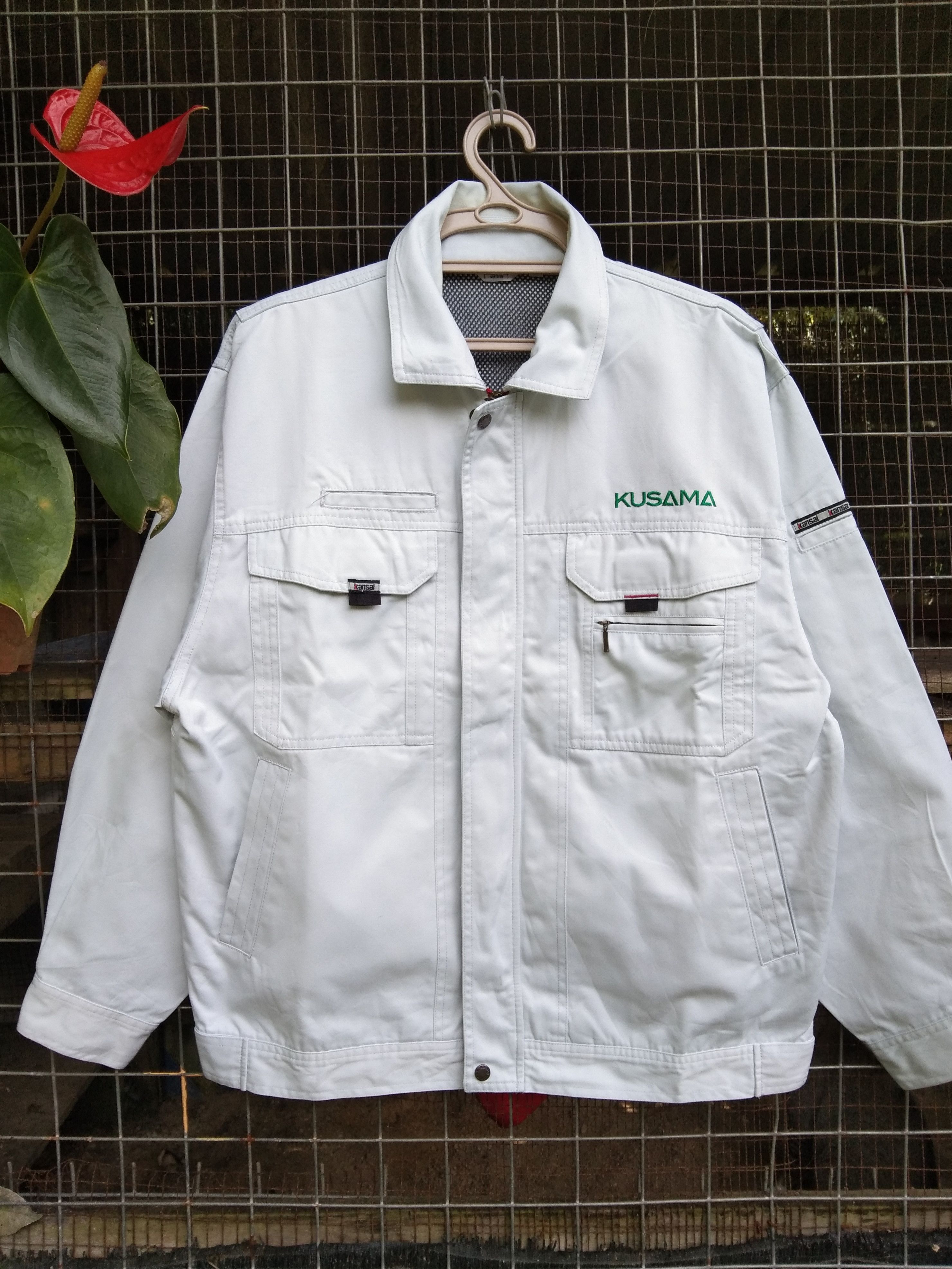 Japanese Brand KANSAI WORKING UNIFORM JACKET Size US L / EU 52-54 / 3 - 1 Thumbnail
