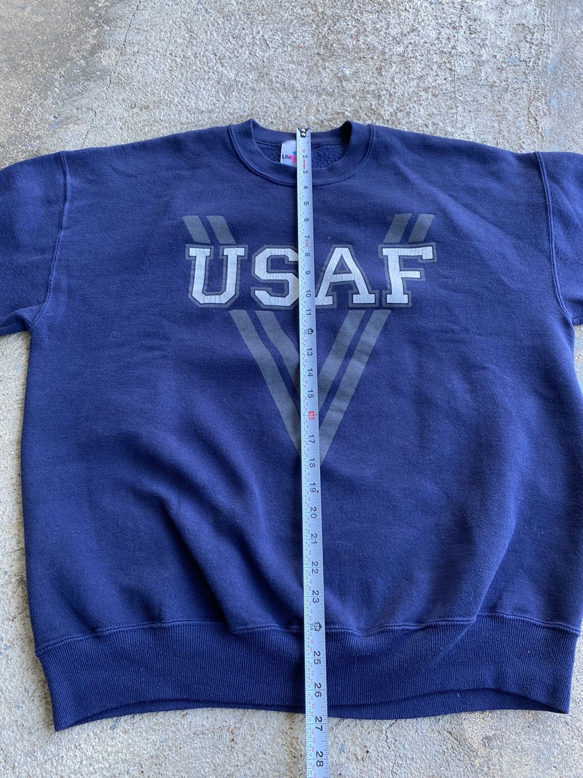 Vintage Vintage 90s USAF Air Force Military Sweatshirt Crewneck Size US XL / EU 56 / 4 - 7 Thumbnail