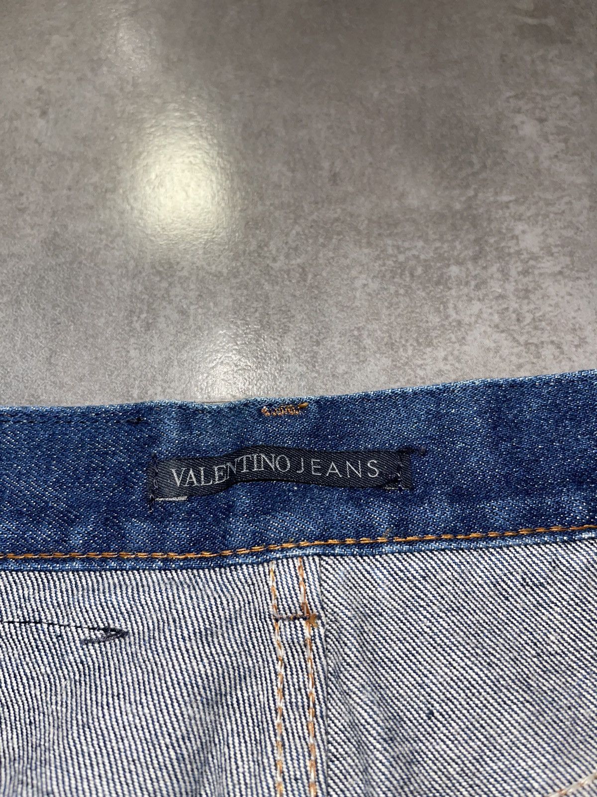 Valentino Valentino Jeans High Rise Indigo Denim Pants Size US 30 / EU 46 - 13 Thumbnail