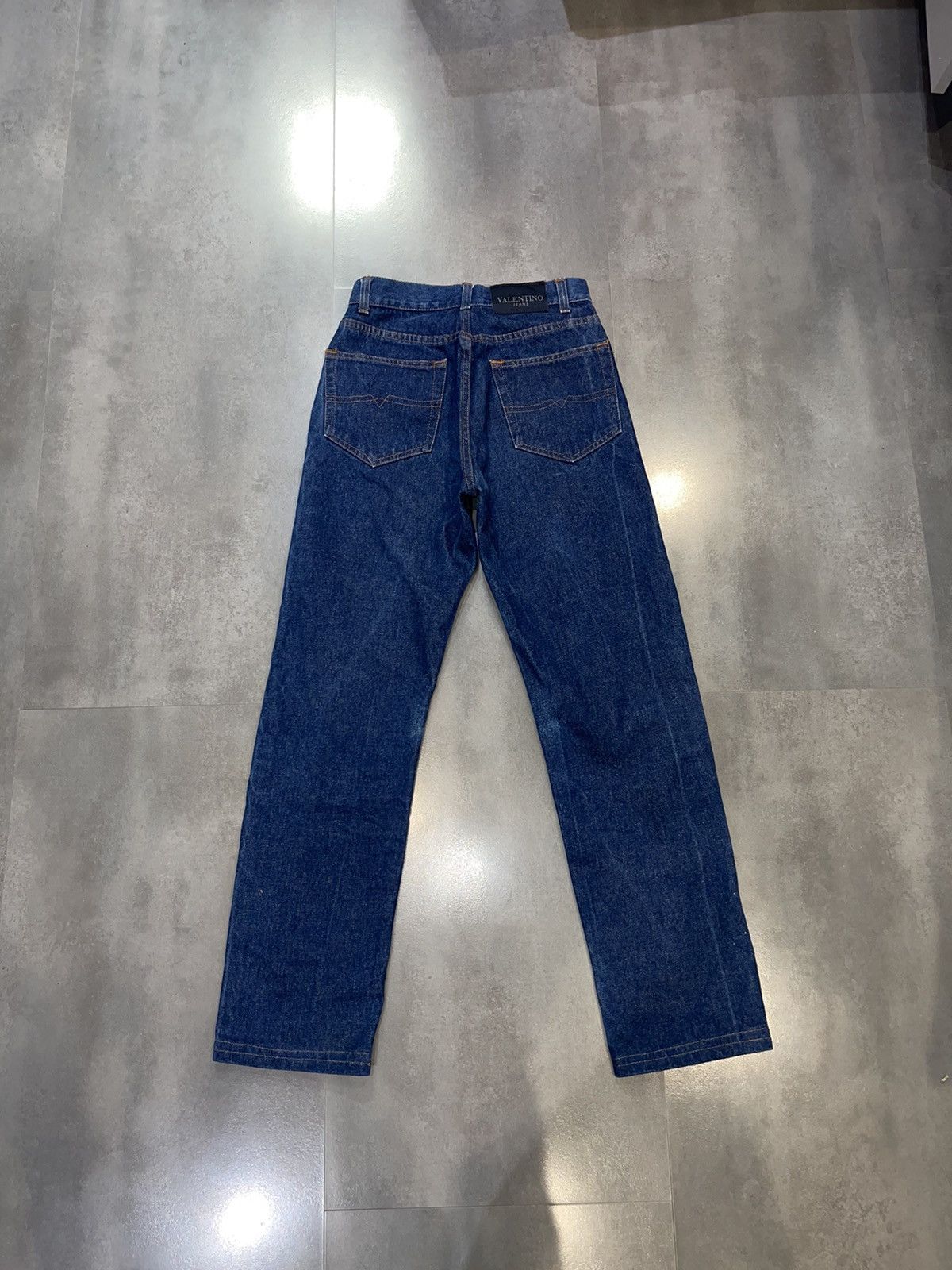 Valentino Valentino Jeans High Rise Indigo Denim Pants Size US 30 / EU 46 - 8 Thumbnail