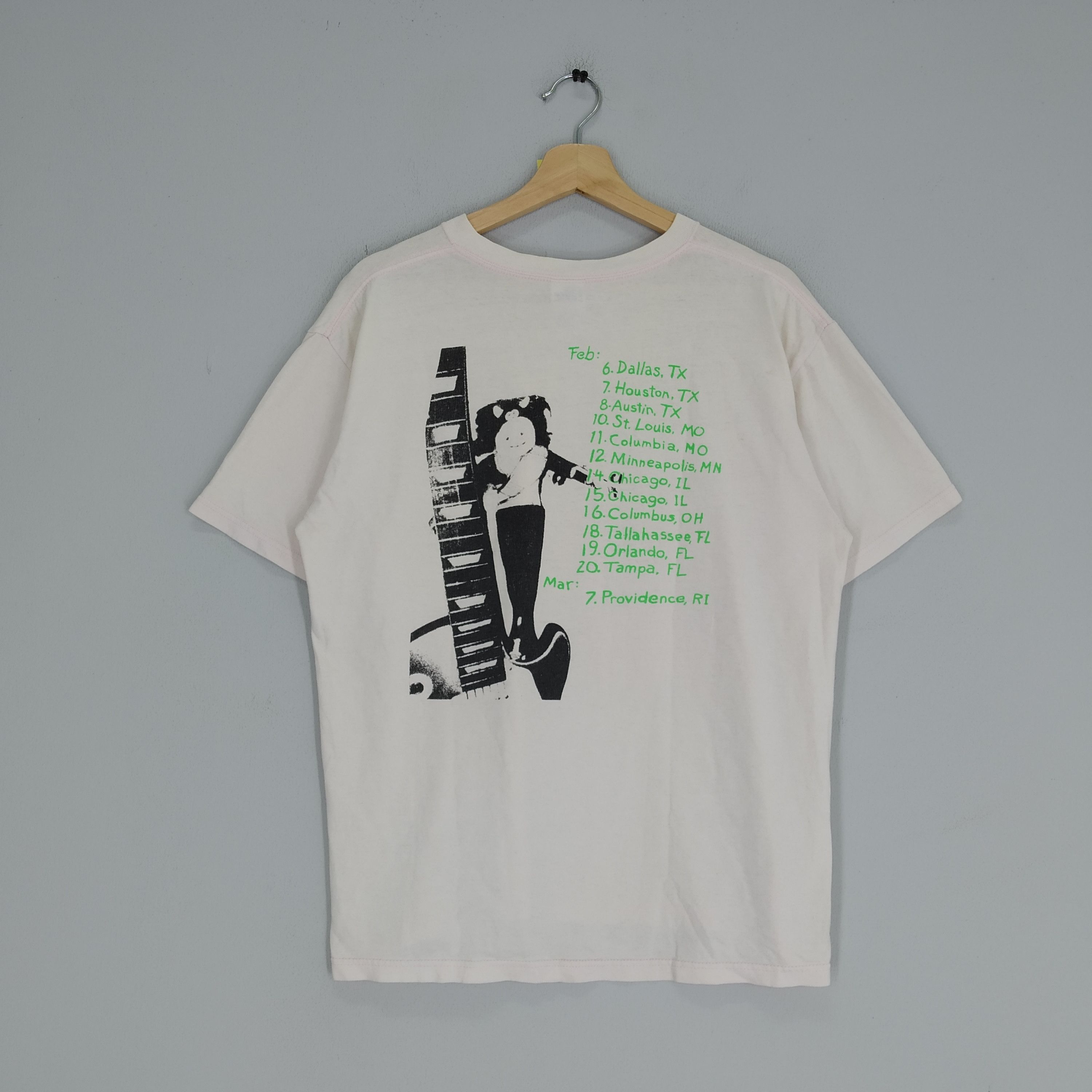 Band Tees Vintage Dinosaur Jr American Rock Band Tour Rock Promo tee Size US M / EU 48-50 / 2 - 2 Thumbnail