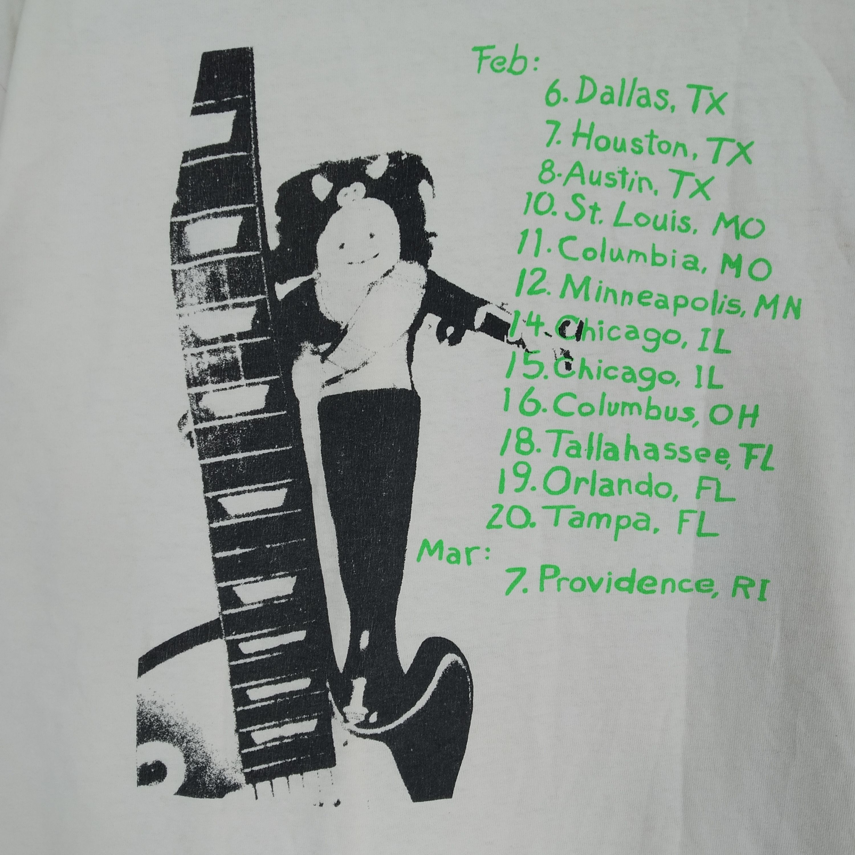 Band Tees Vintage Dinosaur Jr American Rock Band Tour Rock Promo tee Size US M / EU 48-50 / 2 - 8 Thumbnail
