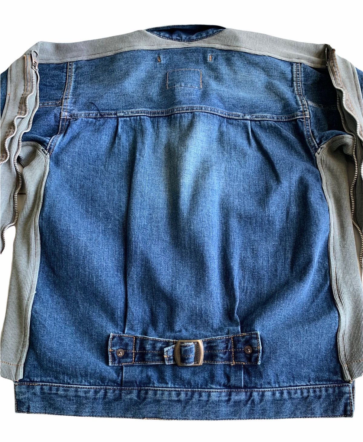 Maison MIHARA YASUHIRO Miharayasuhiro hybrid Denim Trucker Bondage Oversized Sleeve Size US M / EU 48-50 / 2 - 4 Thumbnail