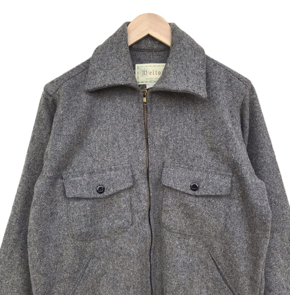 Filson Vintage 80’s Melton outerwear wool military jacket Size US M / EU 48-50 / 2 - 2 Thumbnail