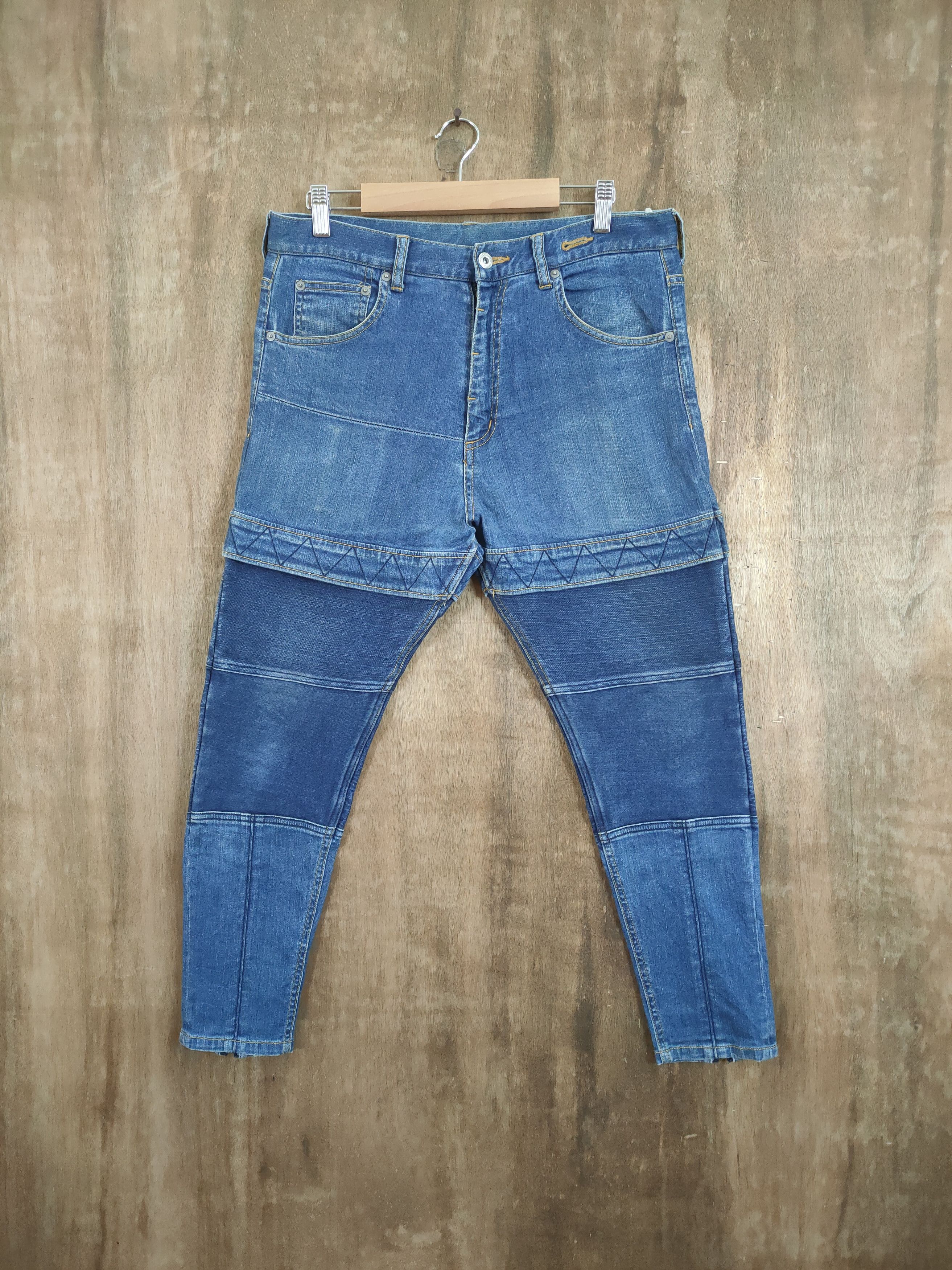 Japanese Brand EFILEVOL MOISON HIP HOP RUPEP PANTS Size US 32 / EU 48 - 1 Thumbnail