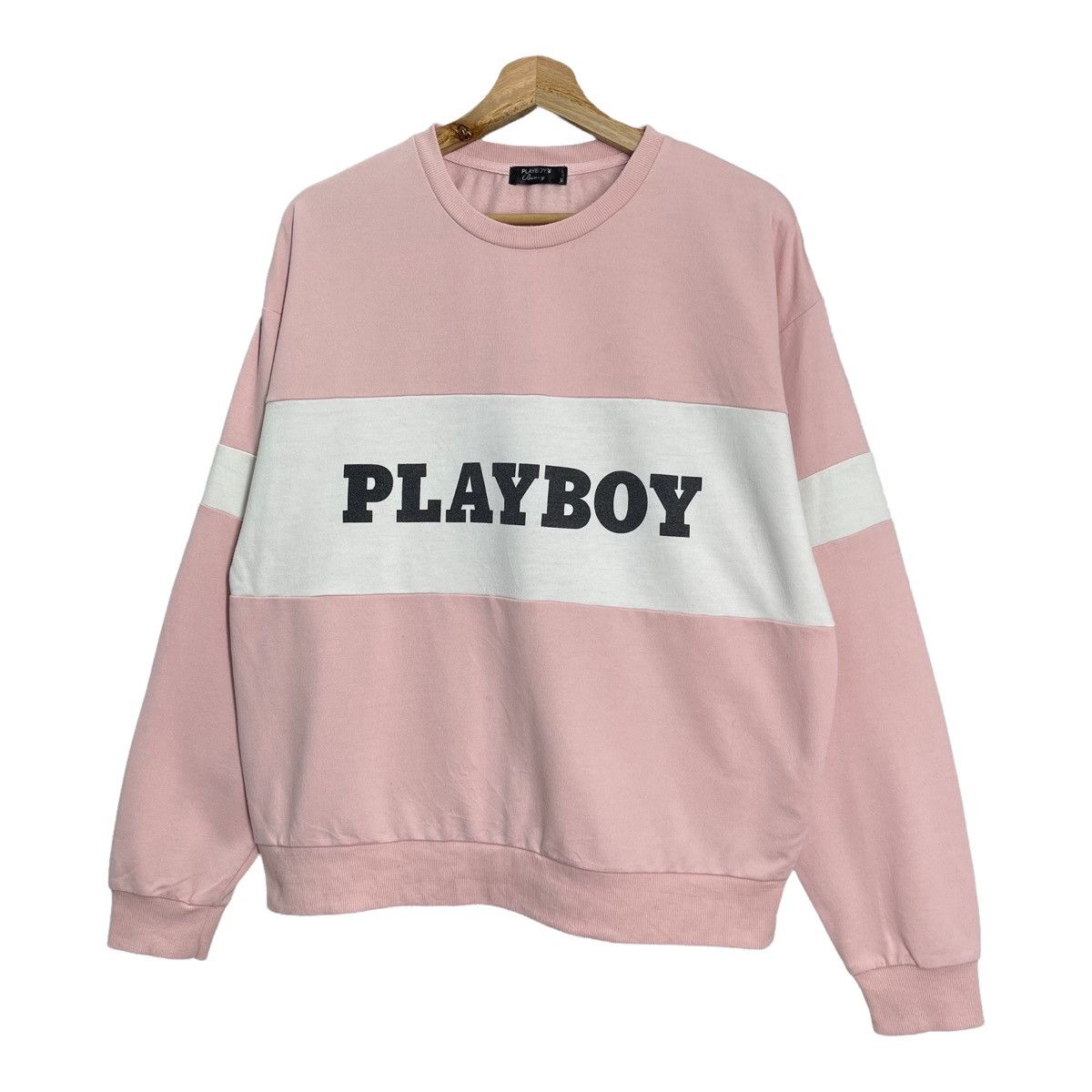 Playboy Vintage Playboys Big Logo Crewneck Sweatshirt Size M Size US M / EU 48-50 / 2 - 3 Thumbnail