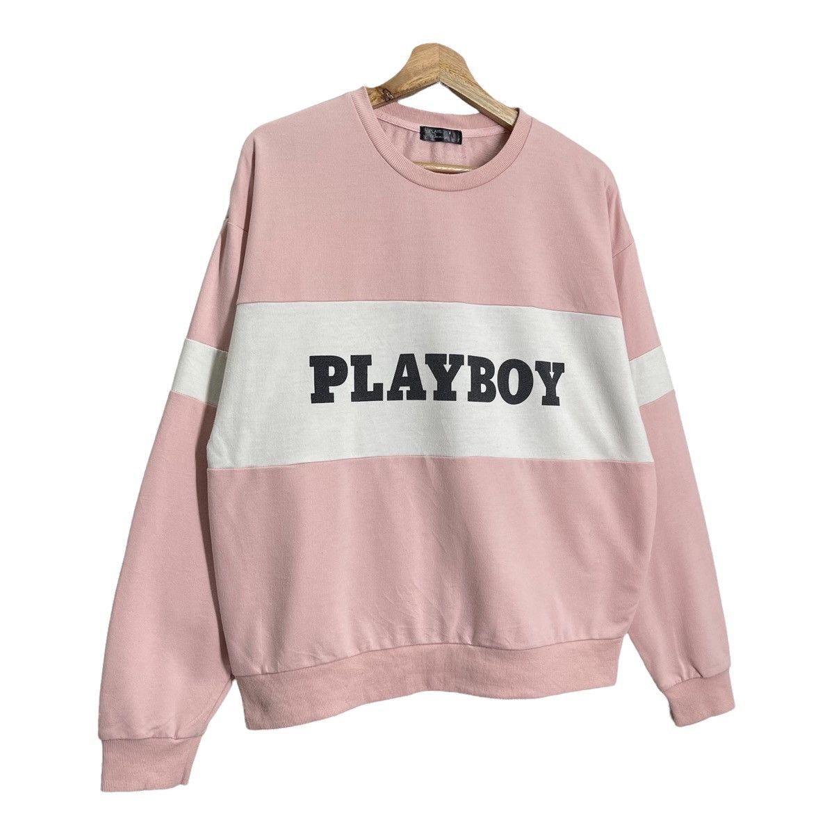 Playboy Vintage Playboys Big Logo Crewneck Sweatshirt Size M Size US M / EU 48-50 / 2 - 2 Thumbnail