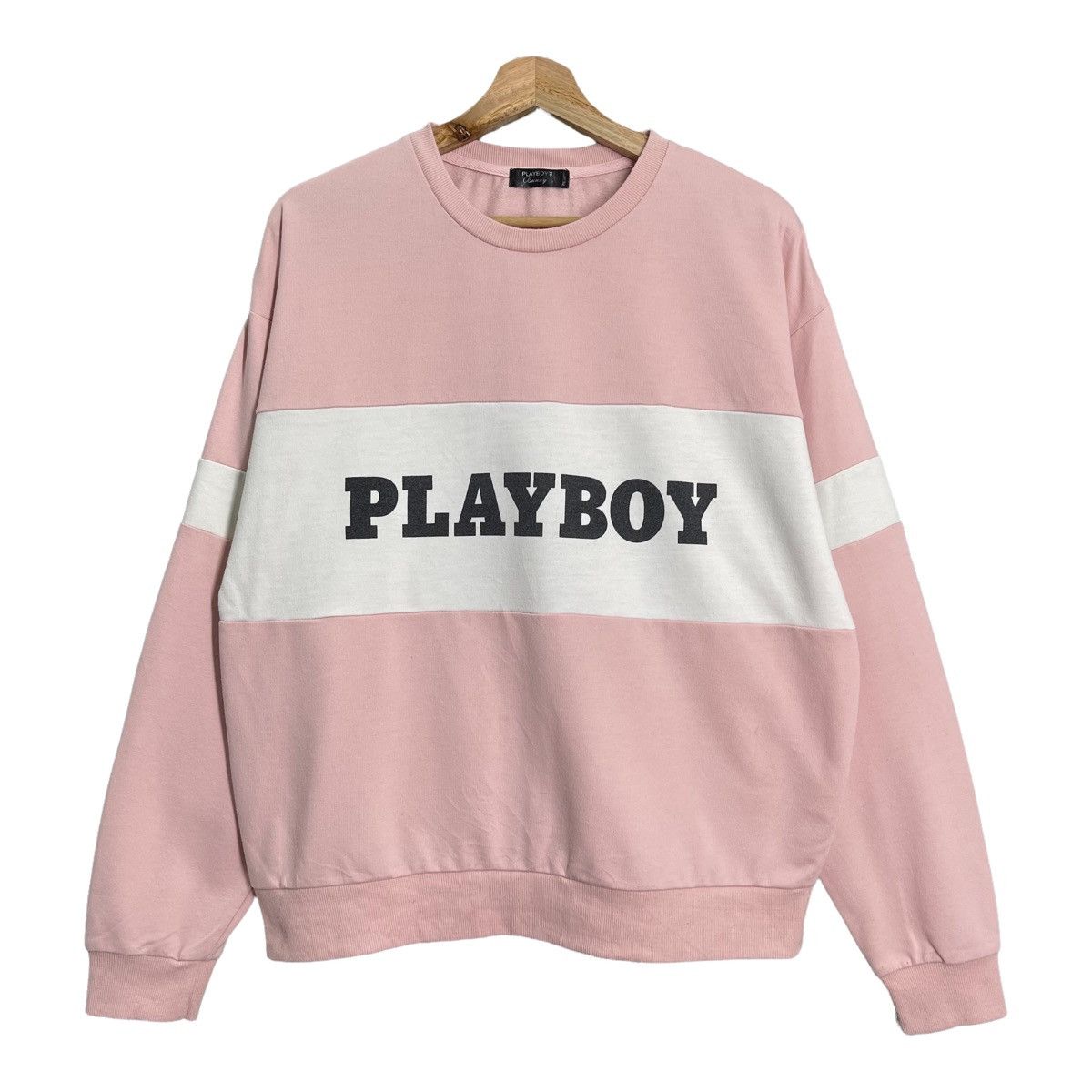 Playboy Vintage Playboys Big Logo Crewneck Sweatshirt Size M Size US M / EU 48-50 / 2 - 1 Thumbnail
