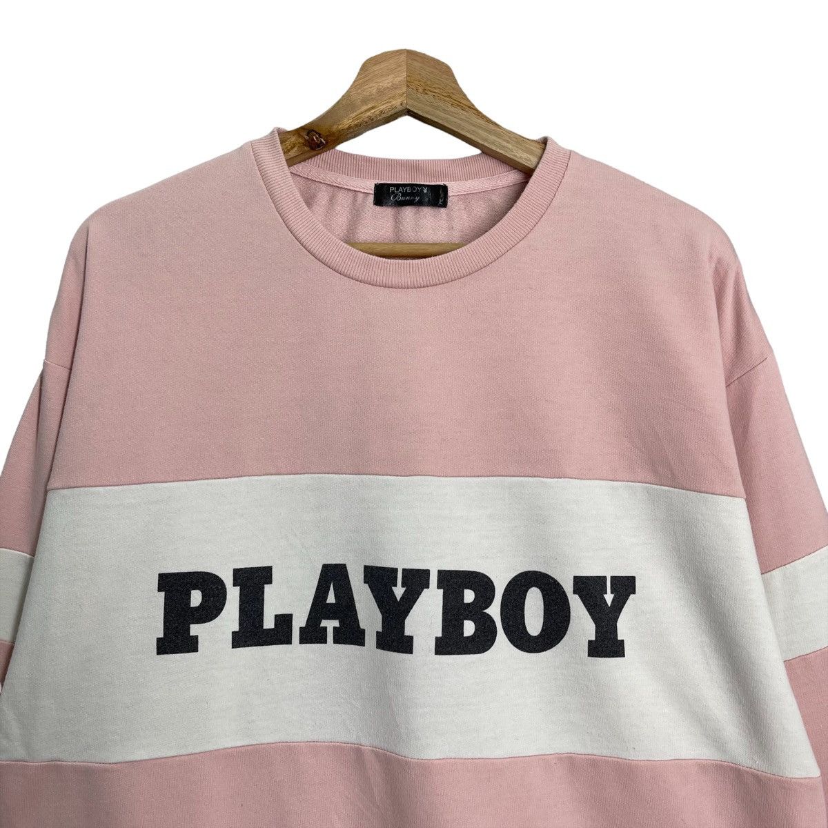 Playboy Vintage Playboys Big Logo Crewneck Sweatshirt Size M Size US M / EU 48-50 / 2 - 4 Thumbnail